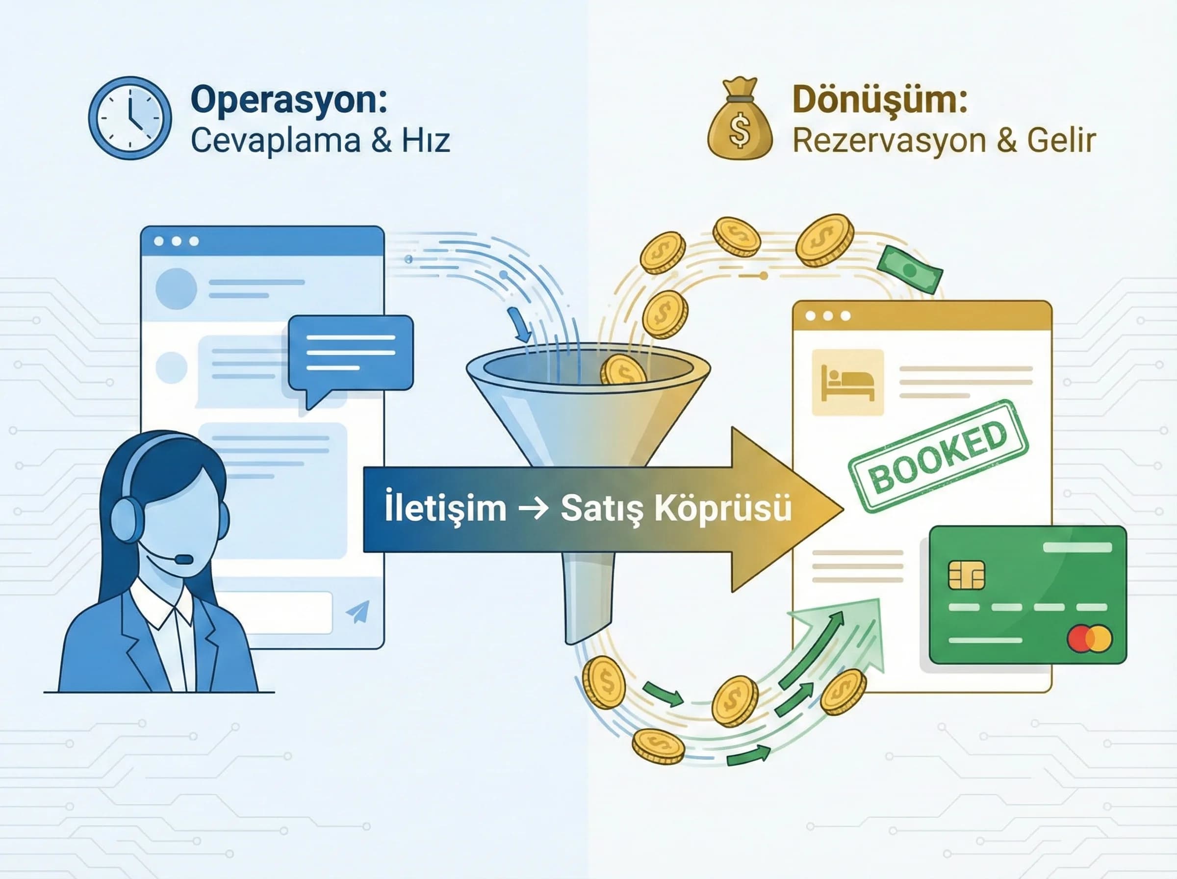 Dönüşüm ve aksiyon bölümüne geçişi ayıran bölüm görseli