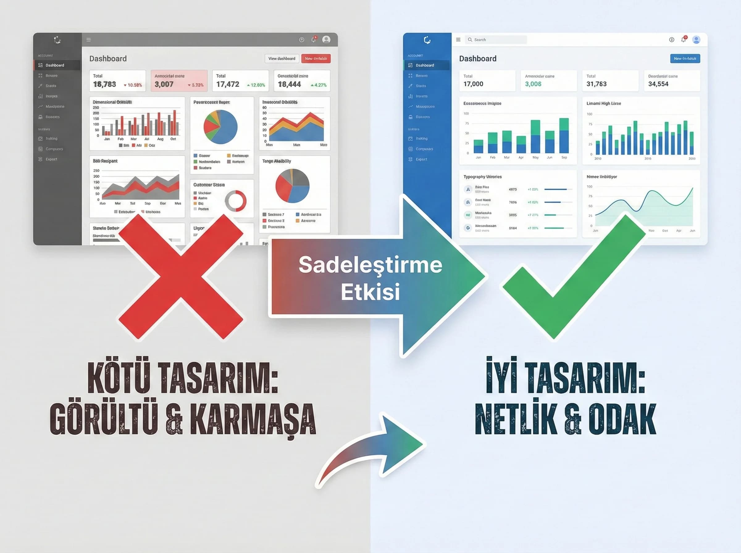 İyi kötü tasarım karşılaştırmasına geçişi ayıran bölüm görseli