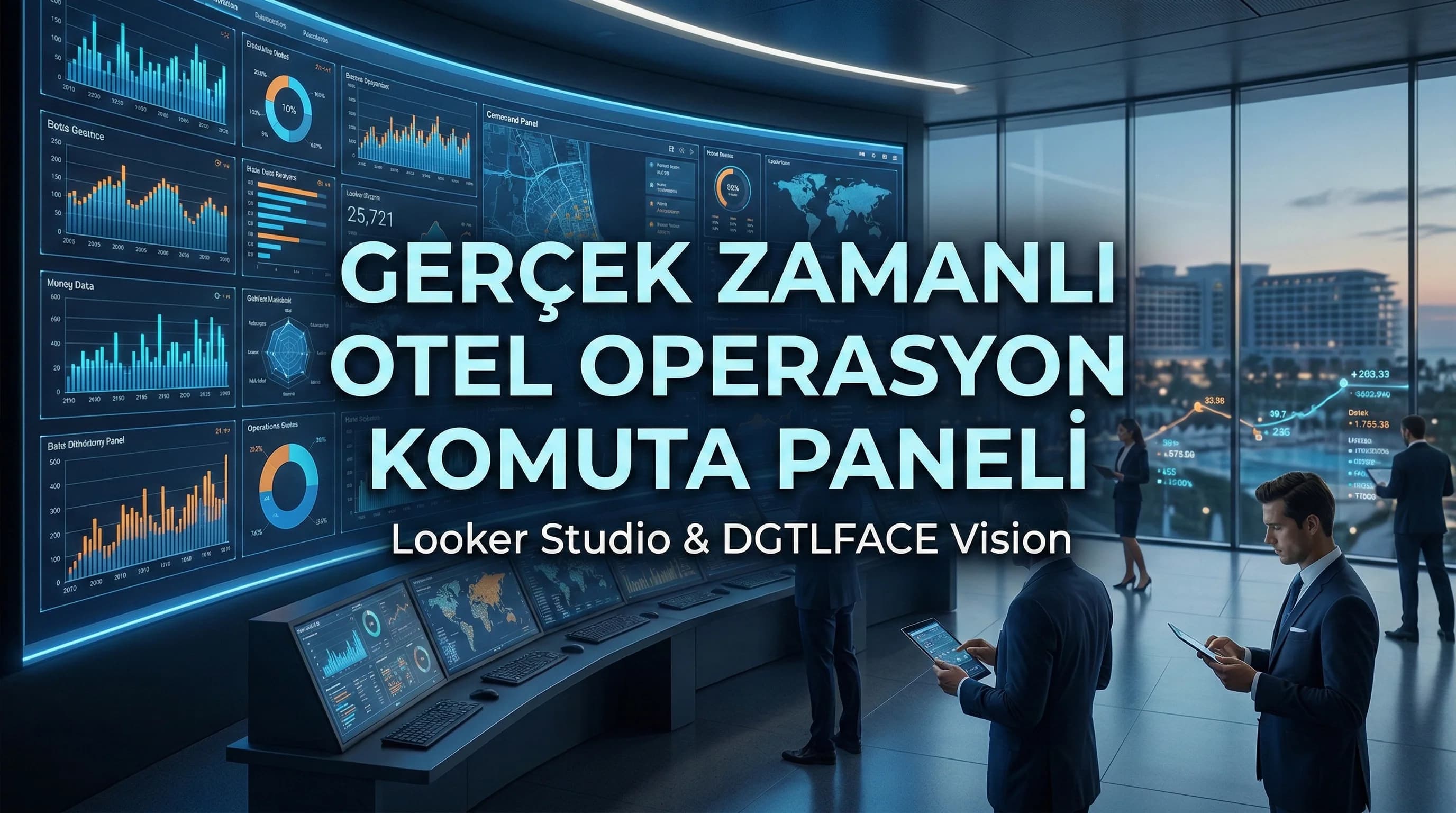 Gerçek Zamanlı Otel Operasyon Panelleri: Looker Studio ile Anlık Yönetim