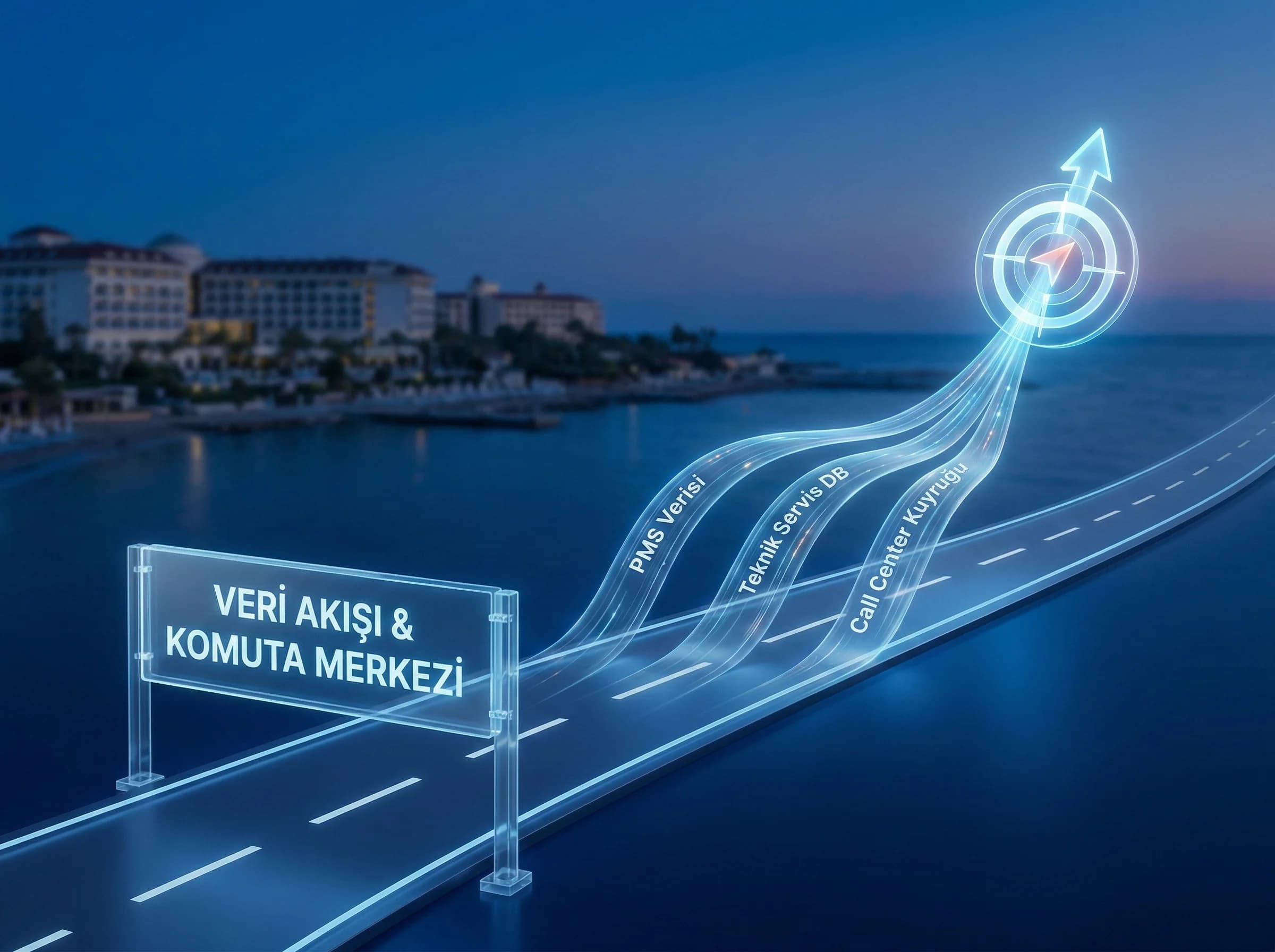 Near real-time veri akışı ve komuta merkezi yaklaşımına geçişi ayıran divider görseli