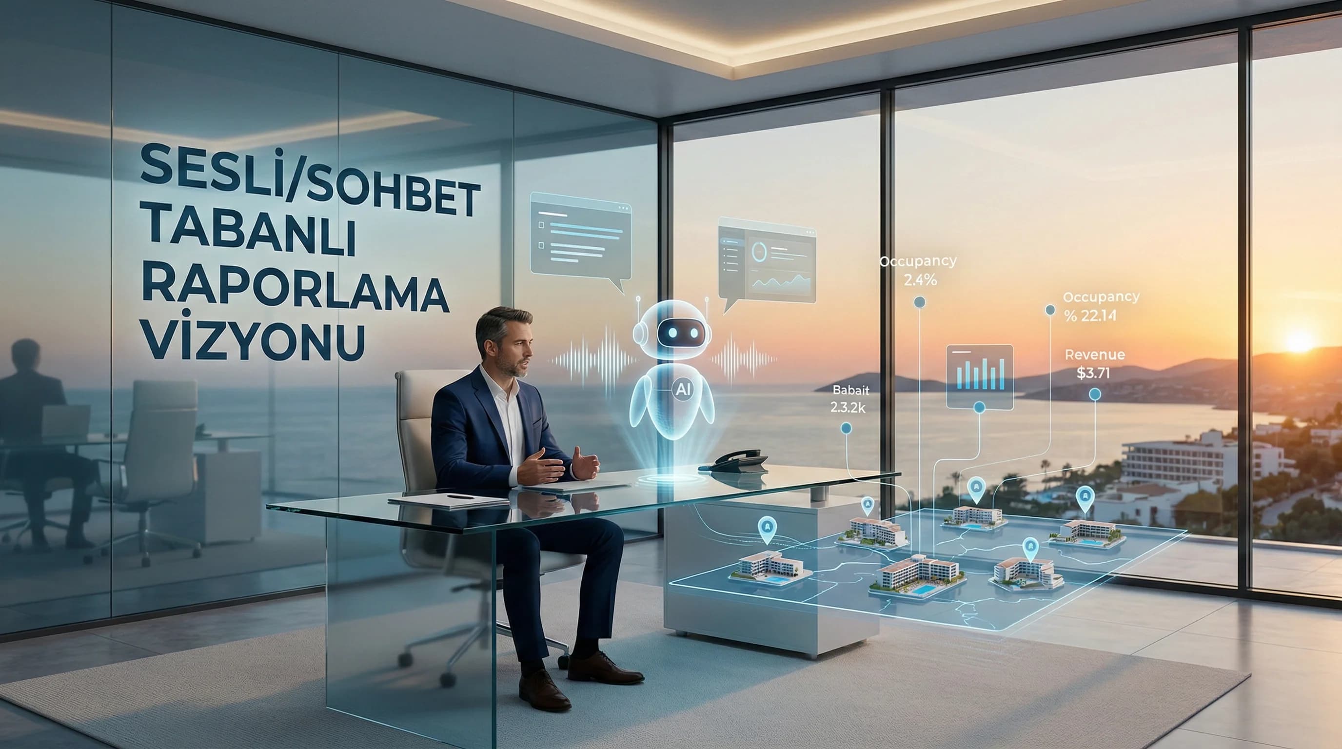 Sesli ve Sohbet Tabanlı Otel Raporlama: Looker Studio Verisini AI ile Konuşturmak