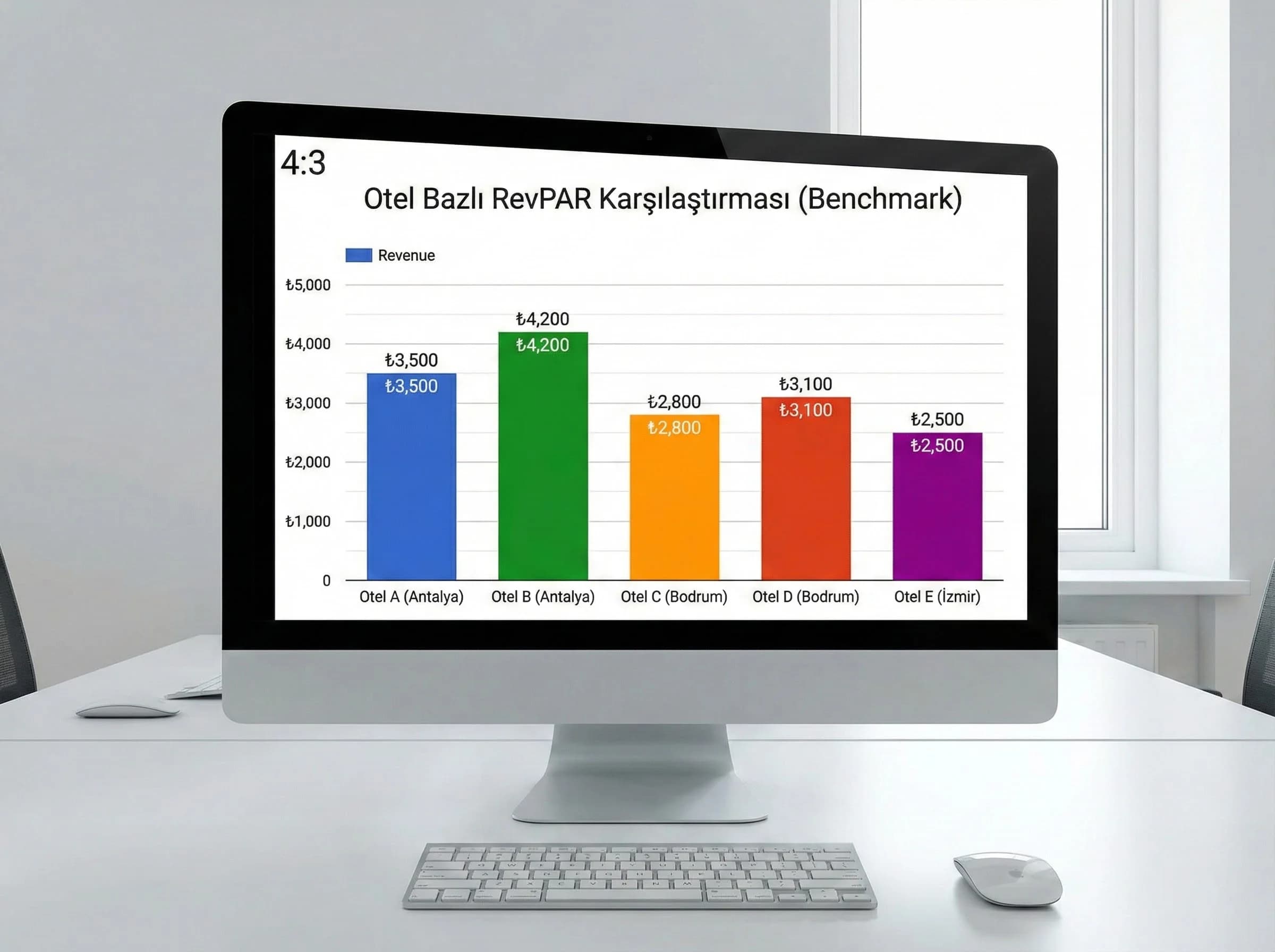 Çok otelli örnek dashboard senaryoları (X otel grubu vaka kutusu)