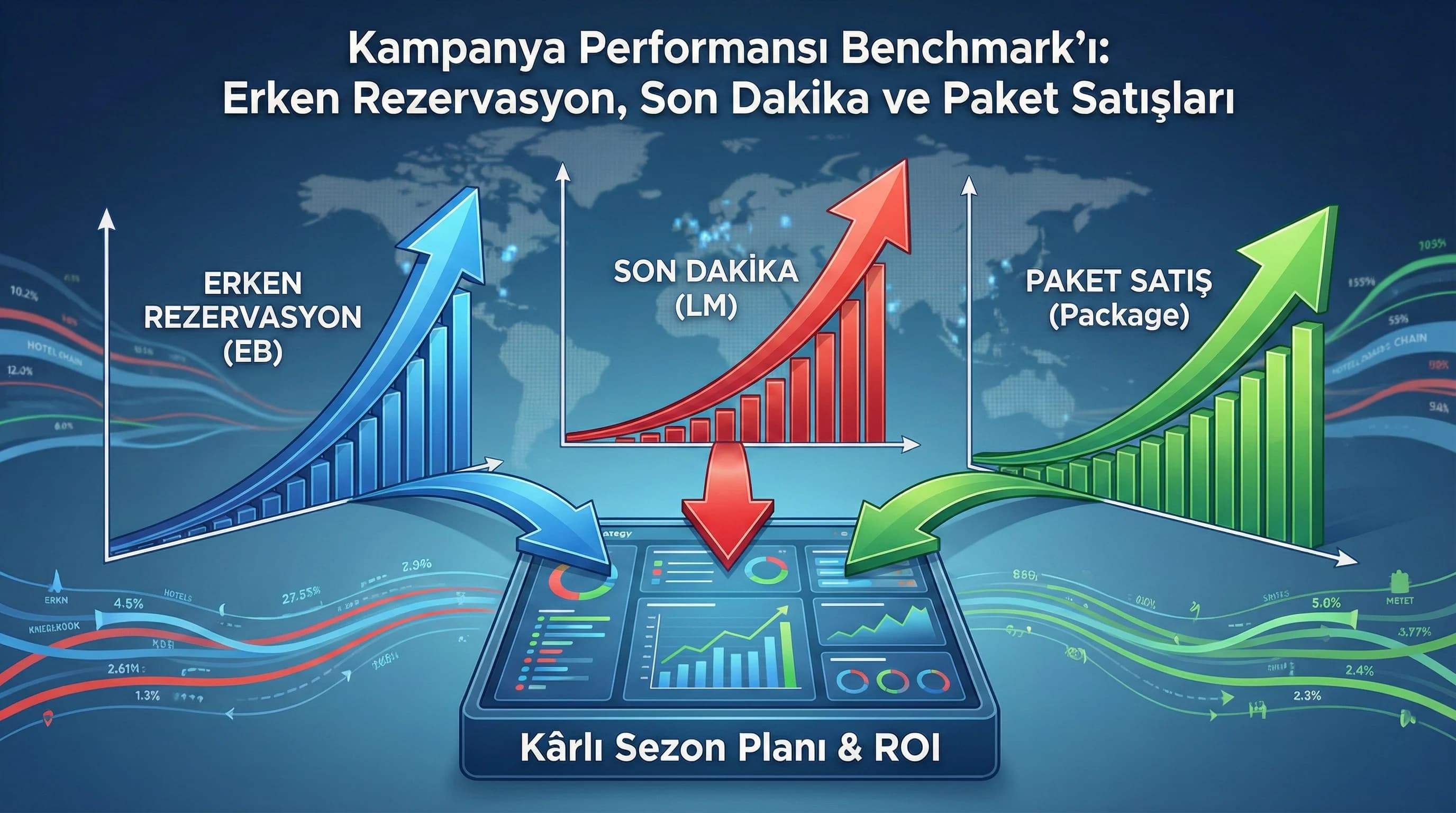 Kampanya Performansı Benchmark’ı: Erken Rezervasyon, Son Dakika ve Paket Satışları