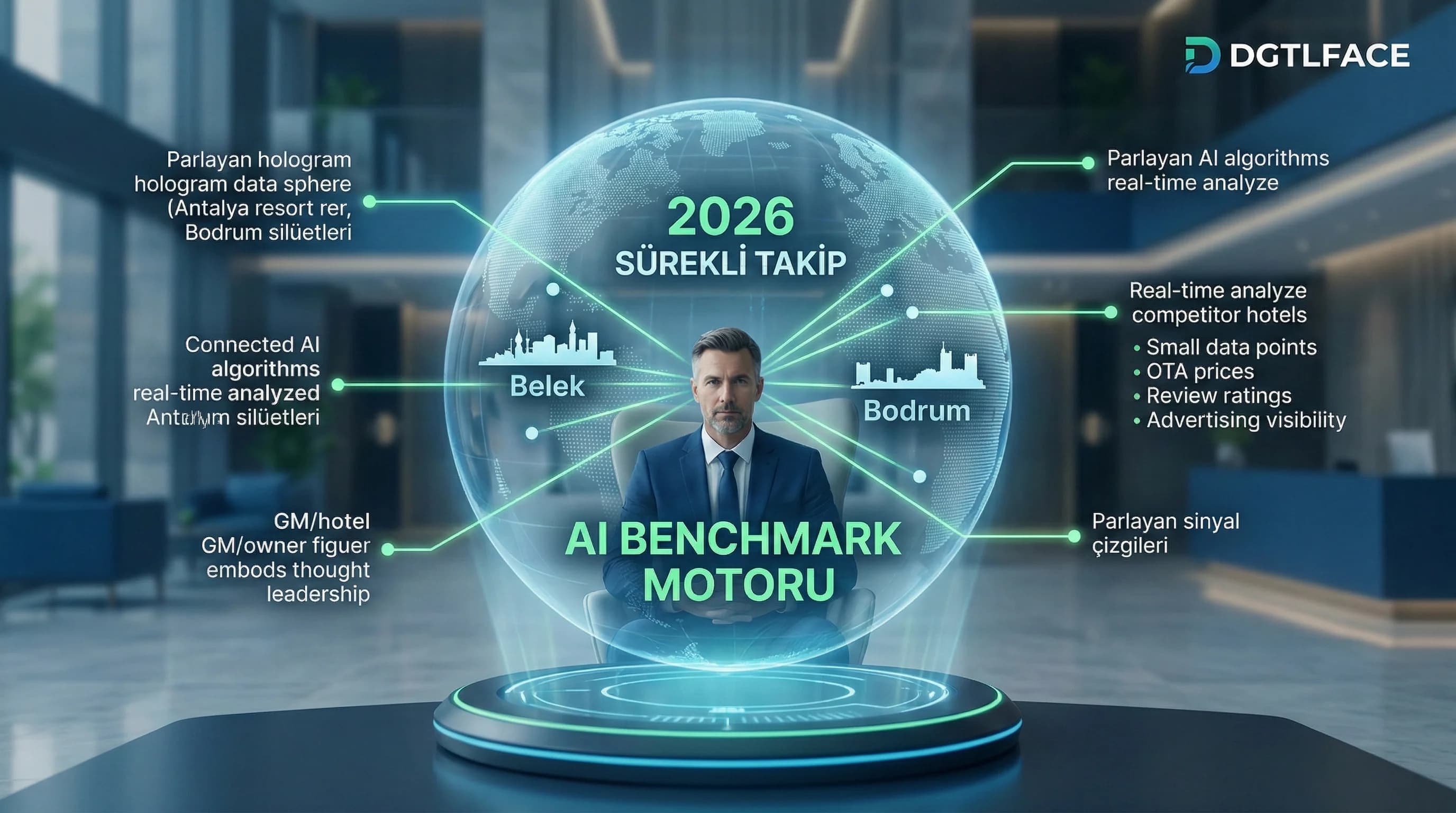 2026’da AI ile Otomatik Otel Benchmark Analizi: Sürekli Rakip Takibi