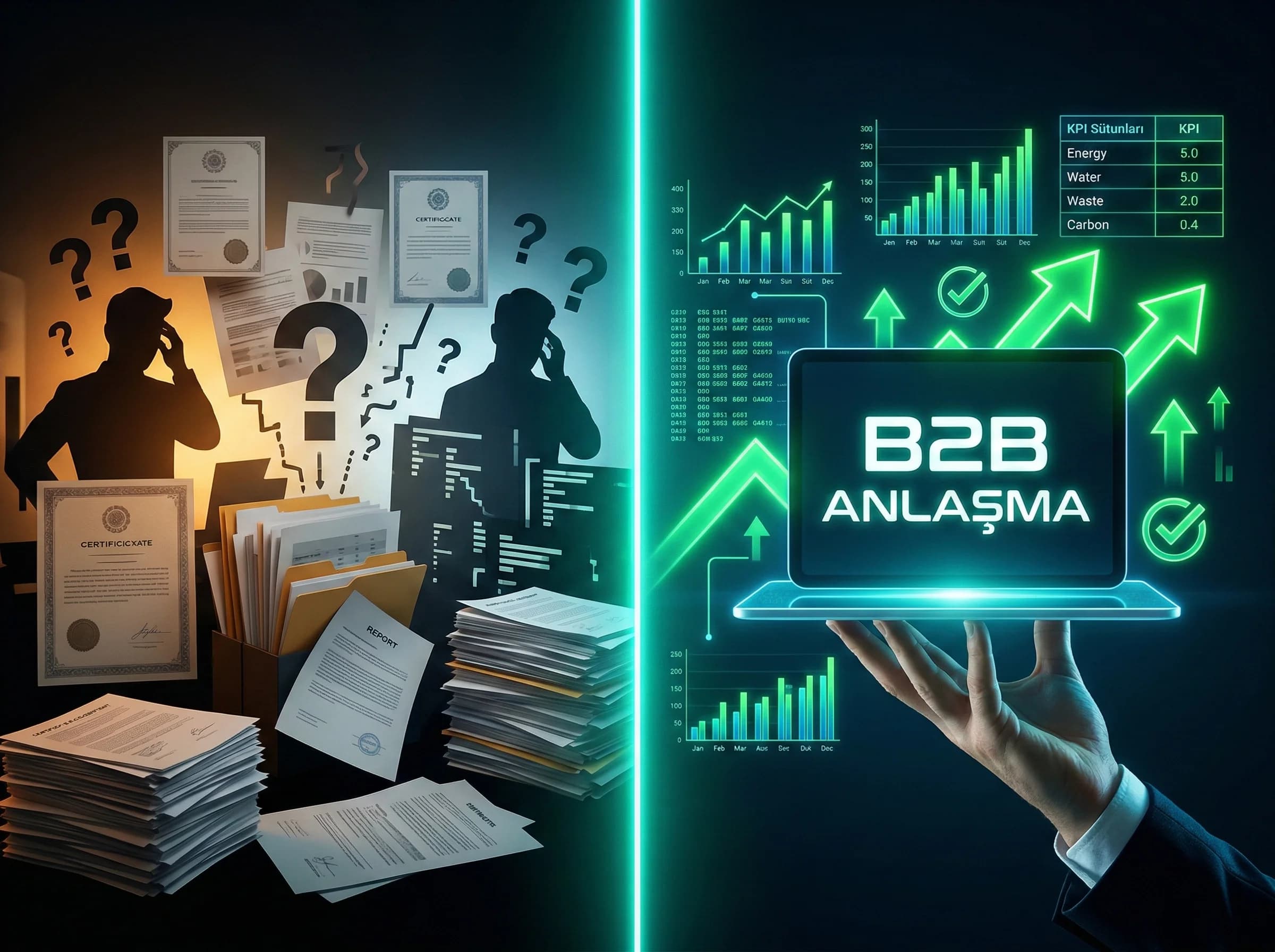 AI benchmark mimarisinin veri motor dashboard aşamalarını ayıran bölüm görseli