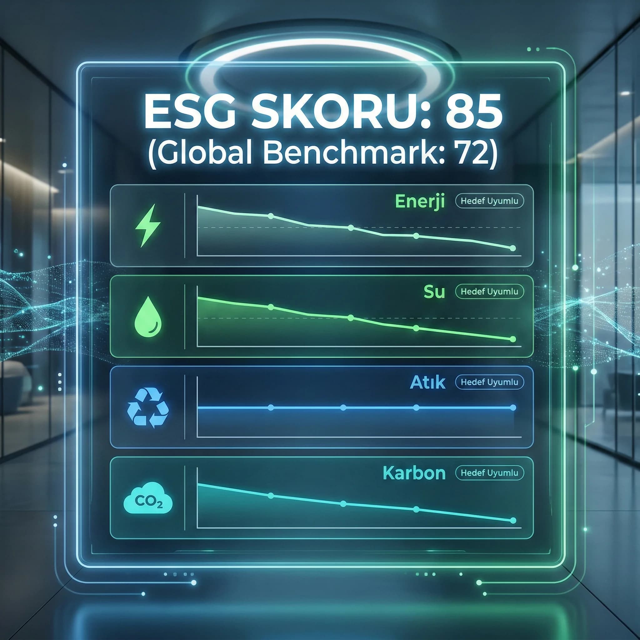 Veri kalitesi gizlilik ve insan kontrolünü vurgulayan risk bölüm görseli