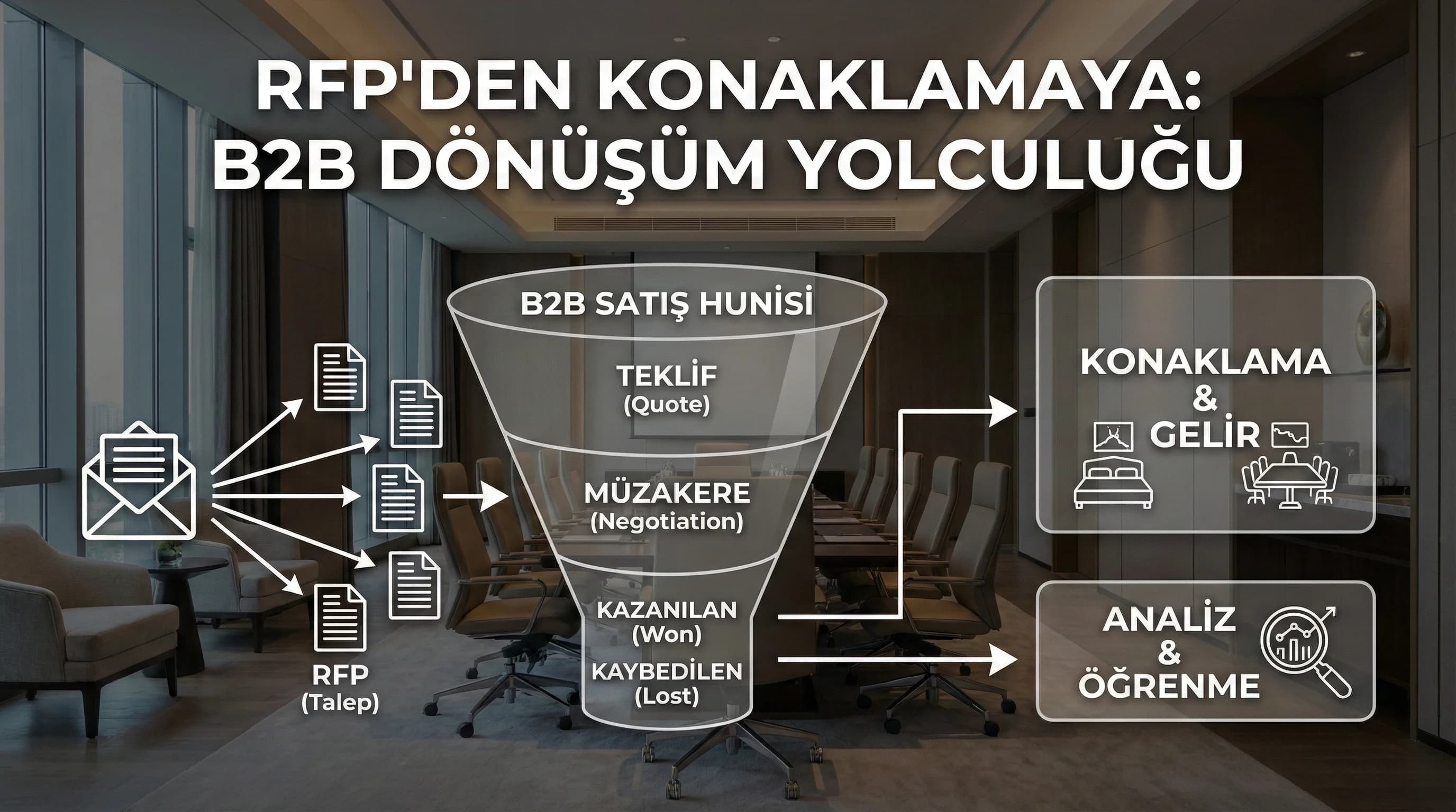Kurumsal ve Grup Segmenti Dönüşüm Raporları: RFP’den Konaklamaya Giden Yol