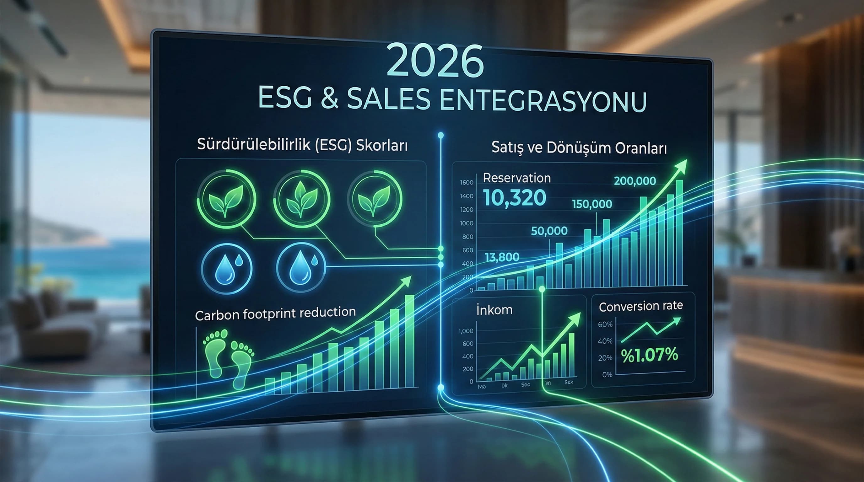 2026’da ESG ve Sürdürülebilirlik KPI’larını Satış & Dönüşüm Raporlarına Entegre Etmek