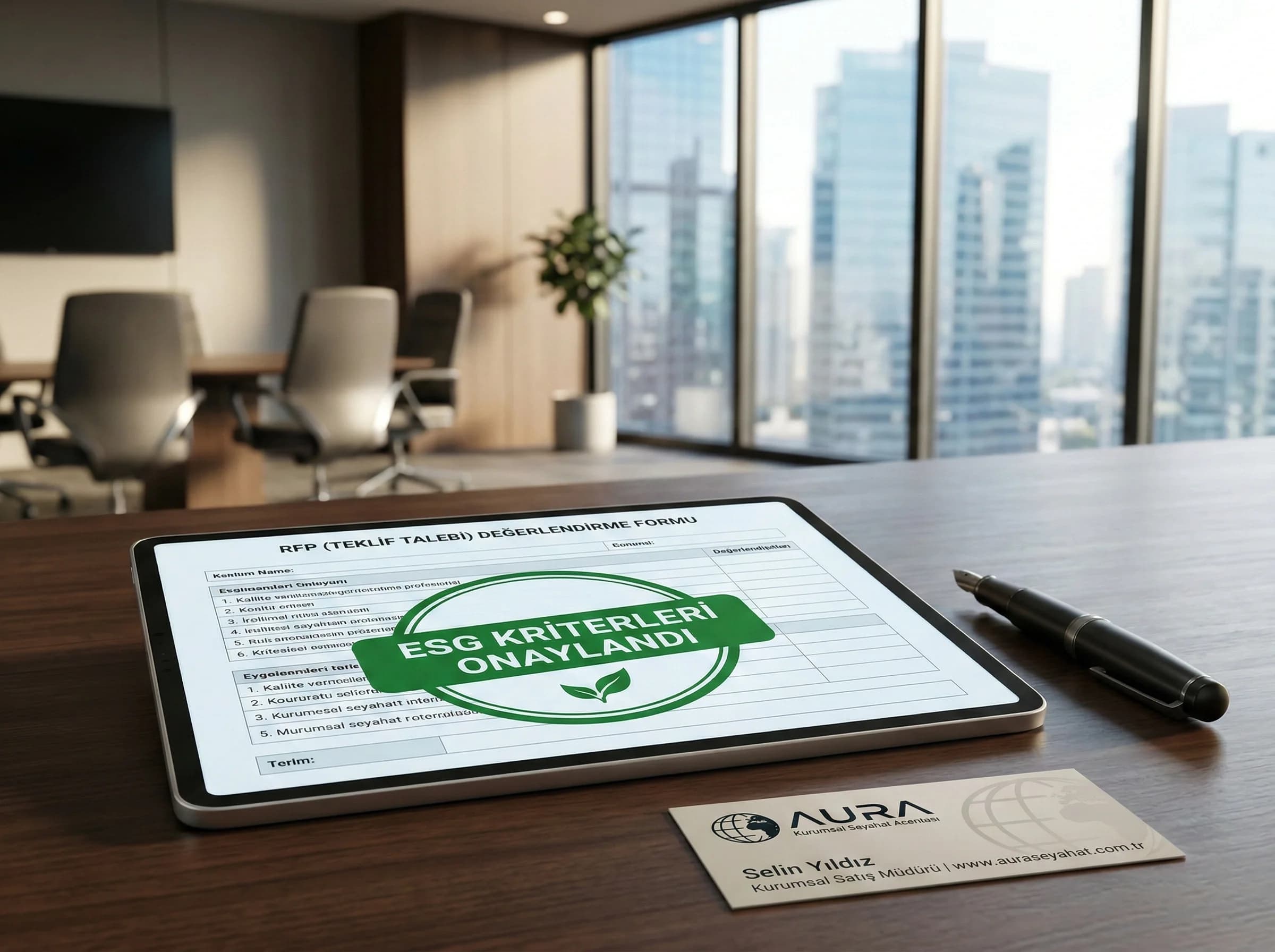 Kurumsal RFP ve ESG etkisine geçişi ayıran görsel