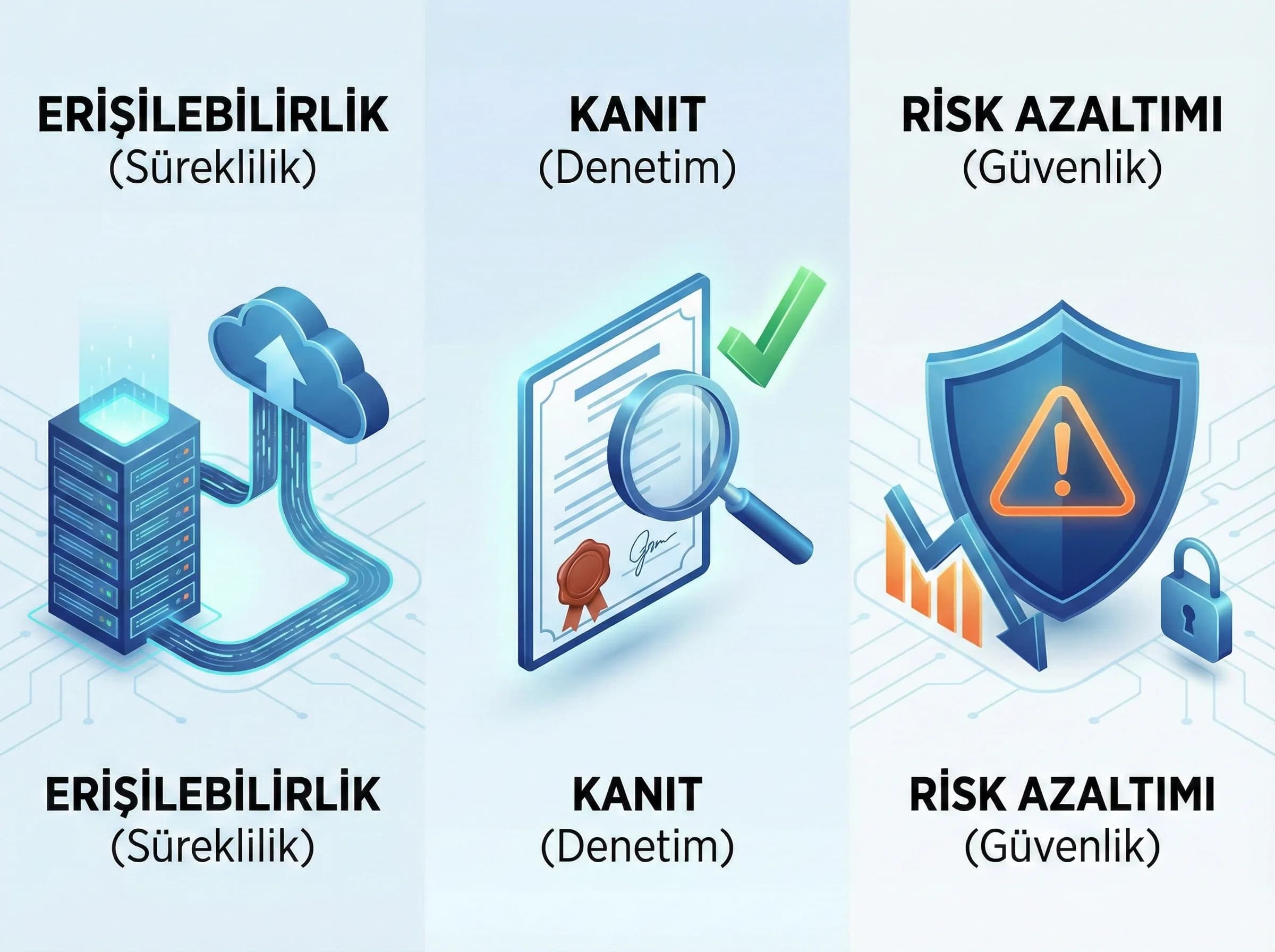 Yedekleme neden KVKK’da kritik, erişilebilirlik ve kanıt seti perspektifi