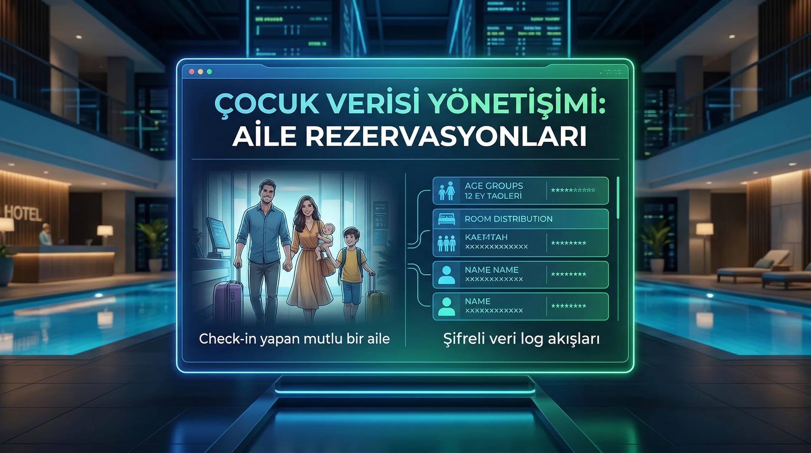 Çocuk Verisi ve Aile Rezervasyonları: KVKK Açısından Teknik Raporlama Yaklaşımı