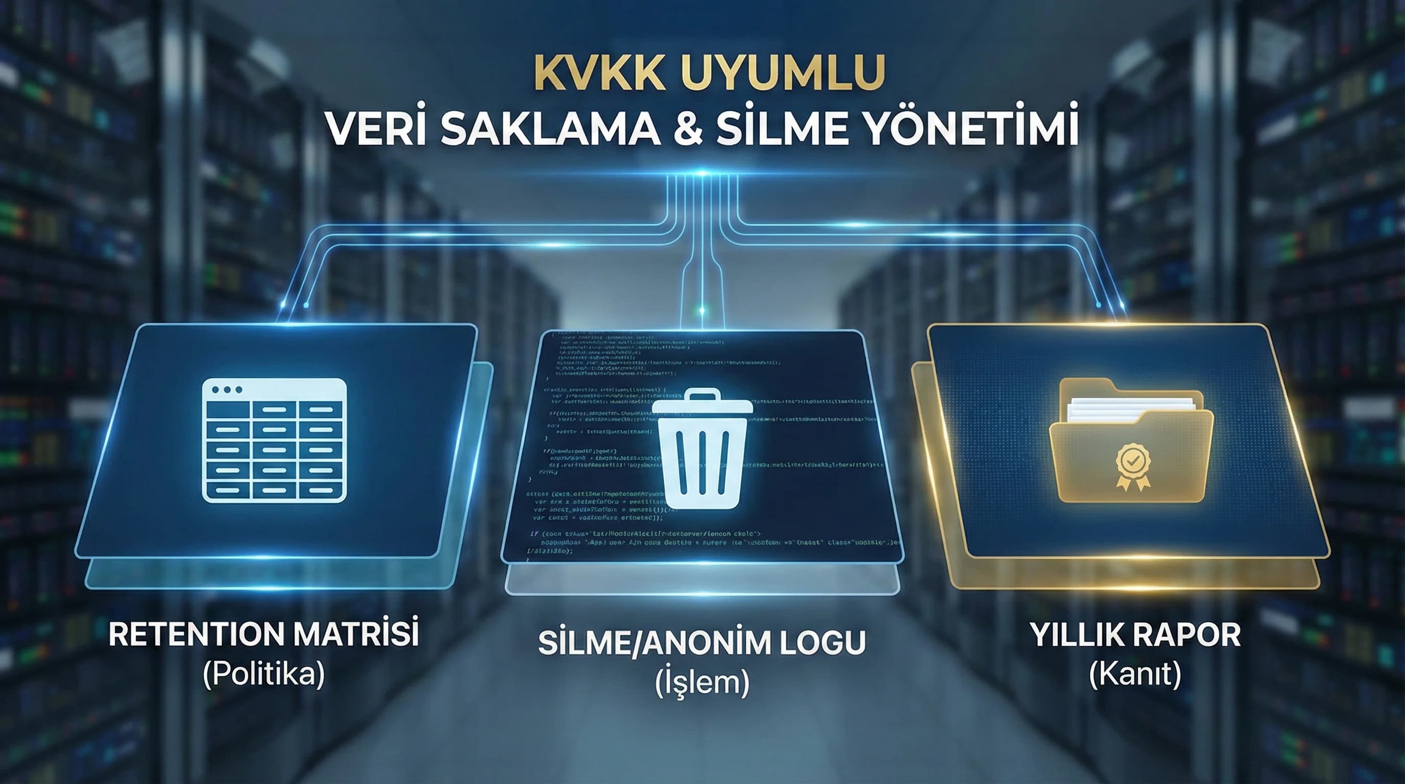 Veri Saklama Süreleri ve Silme/Anonimleştirme Raporları Nasıl Yönetilir?