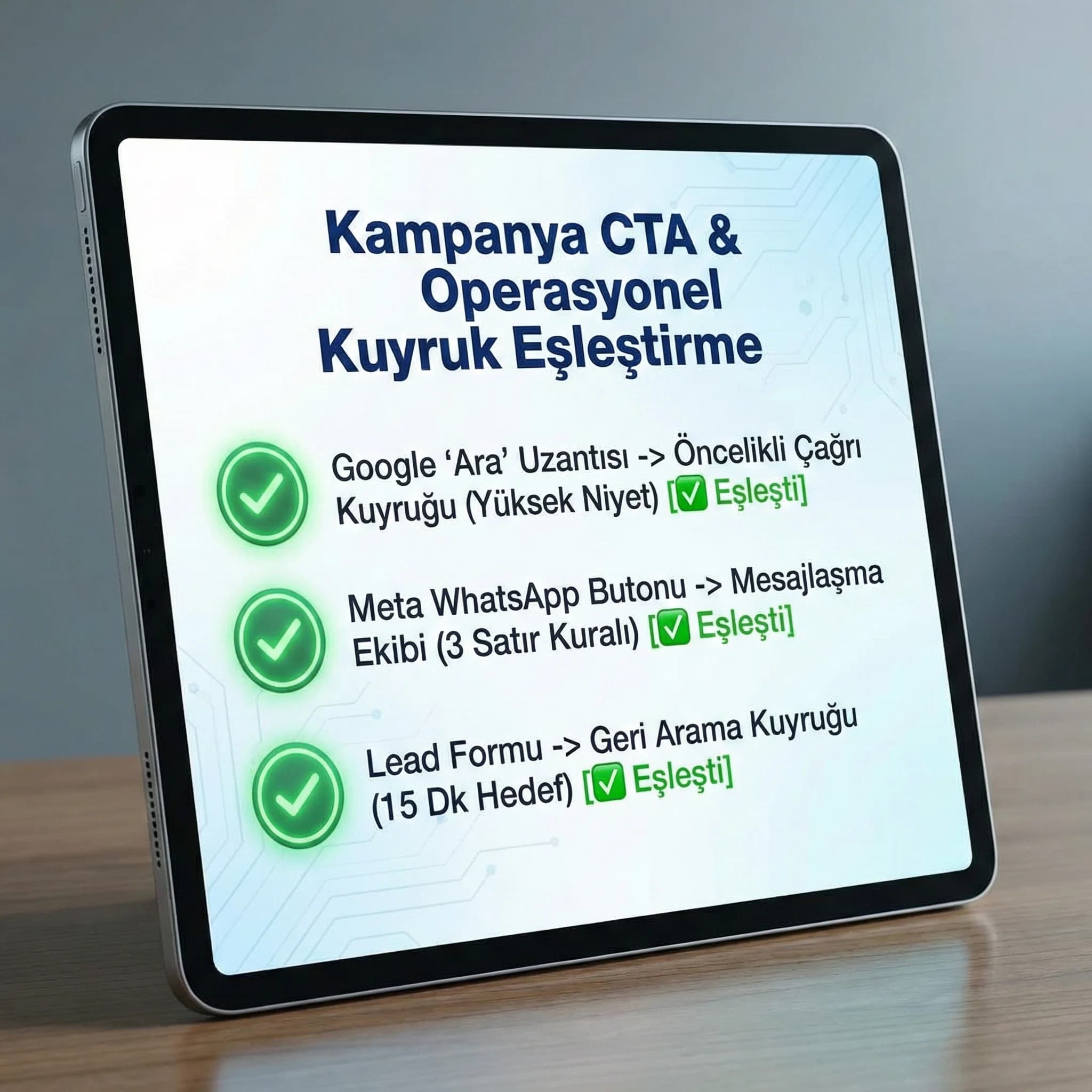 Raporlama ve optimizasyon bölümü başlangıcı, otel performans döngüsü teması