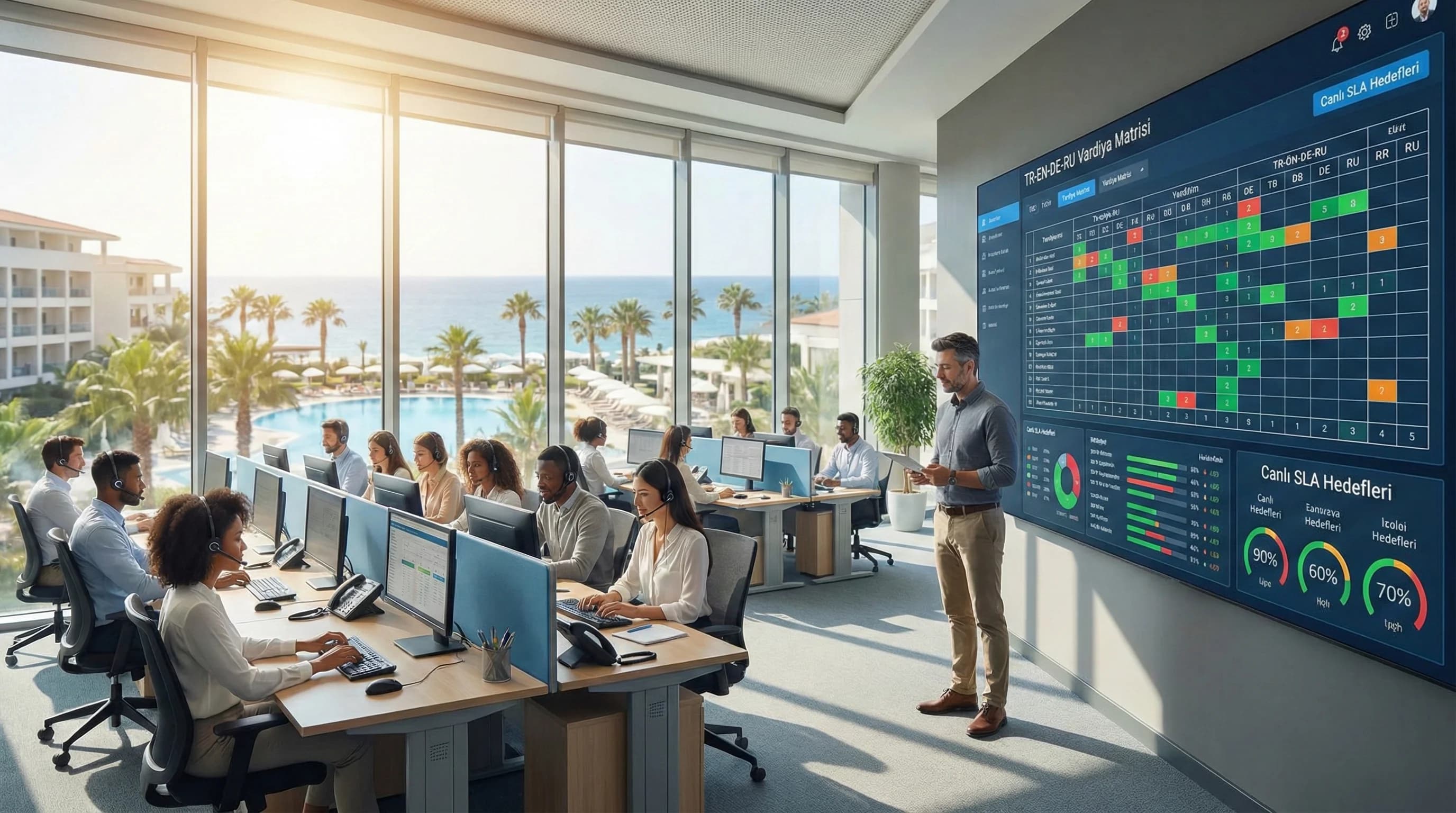 4 Dilli Çağrı Merkezinde Vardiya Planlama ve Workforce Yönetimi