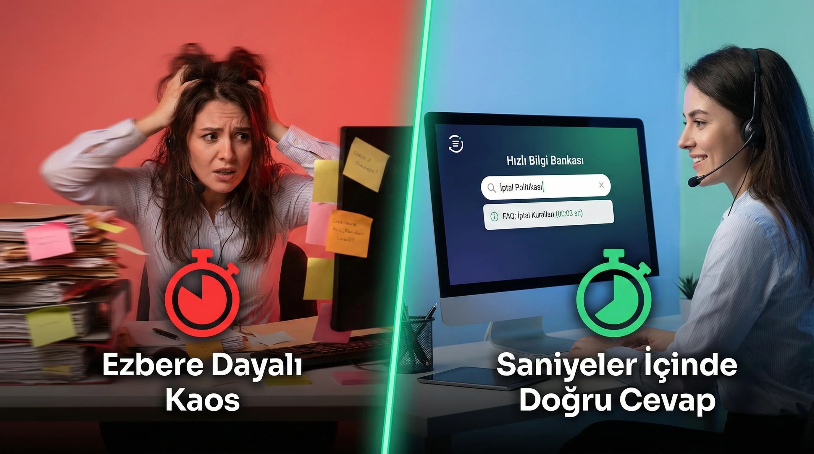 Agent’ın saniyeler içinde cevap bulması, otel operasyonunda hızlı arama ihtiyacı