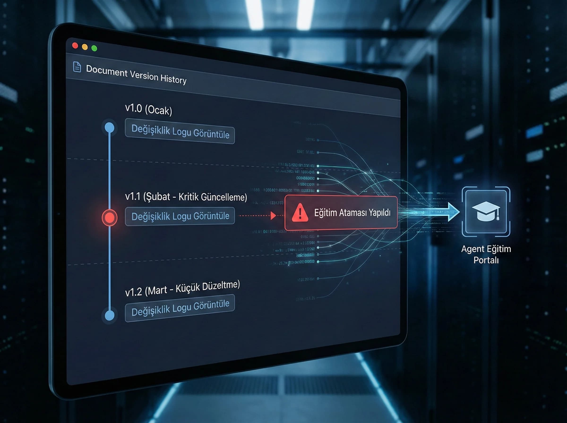 KB kullanım ve FCR KPI paneli, agent enablement performans görünümü