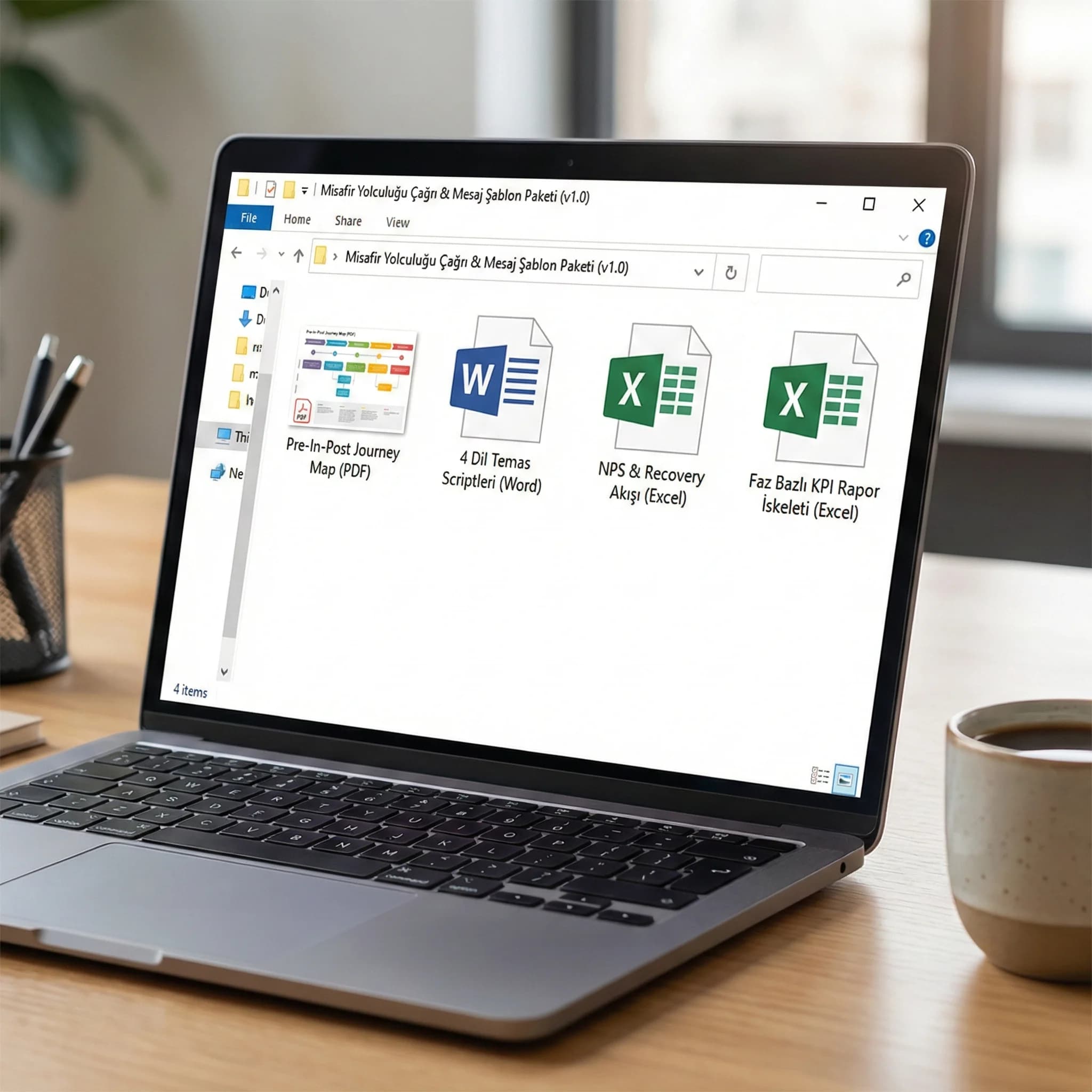 Örnek diyaloglar ve temas noktaları çıktıları, otel ekibine uygulanabilir şablon