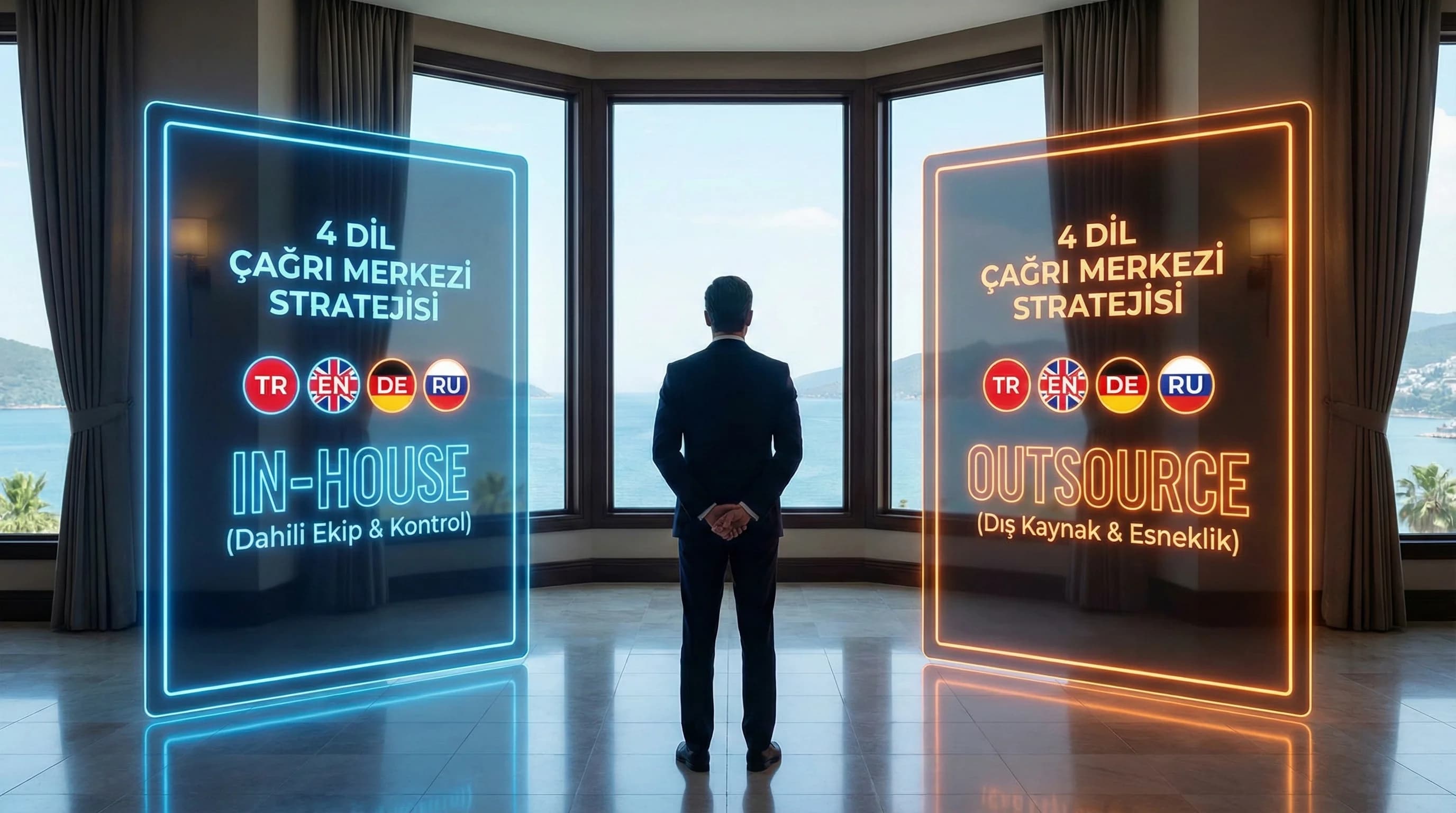 4 Dilli Çağrı Merkezi Outsource vs In-house Karar Rehberi