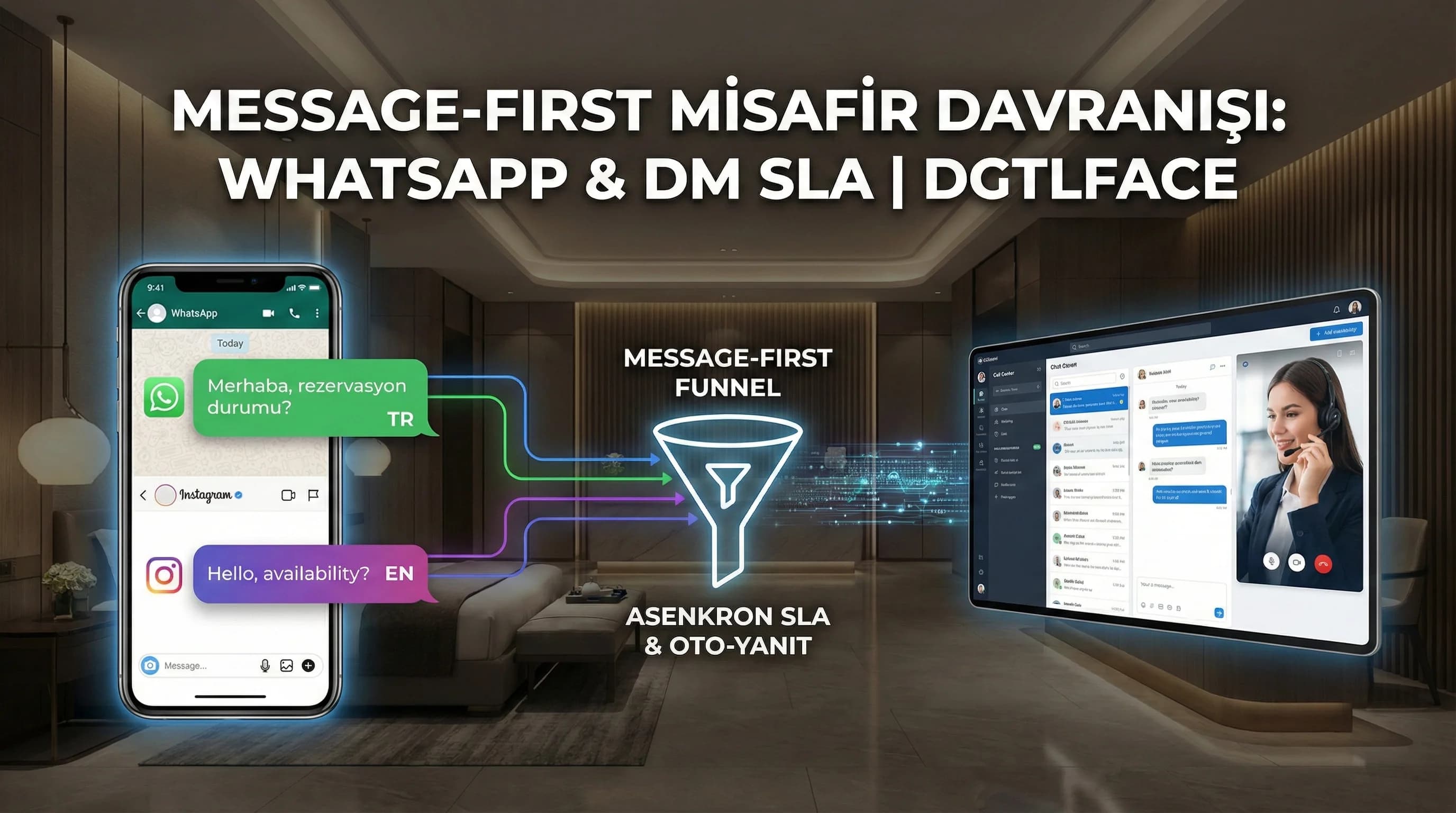 Message-First Misafir Davranışı: WhatsApp, DM ve Asenkron İletişim Trendleri