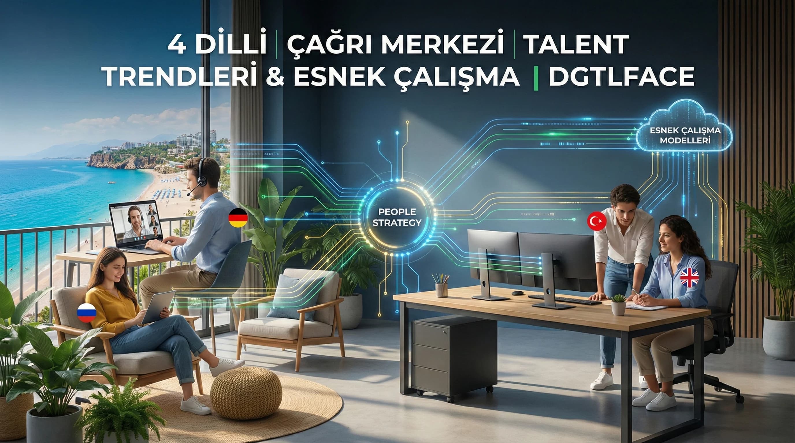 4 Dilli Çağrı Merkezi Talent Trendleri: Dil Bilen Ekip, Esnek Çalışma ve Yeni Nesil Beklentiler
