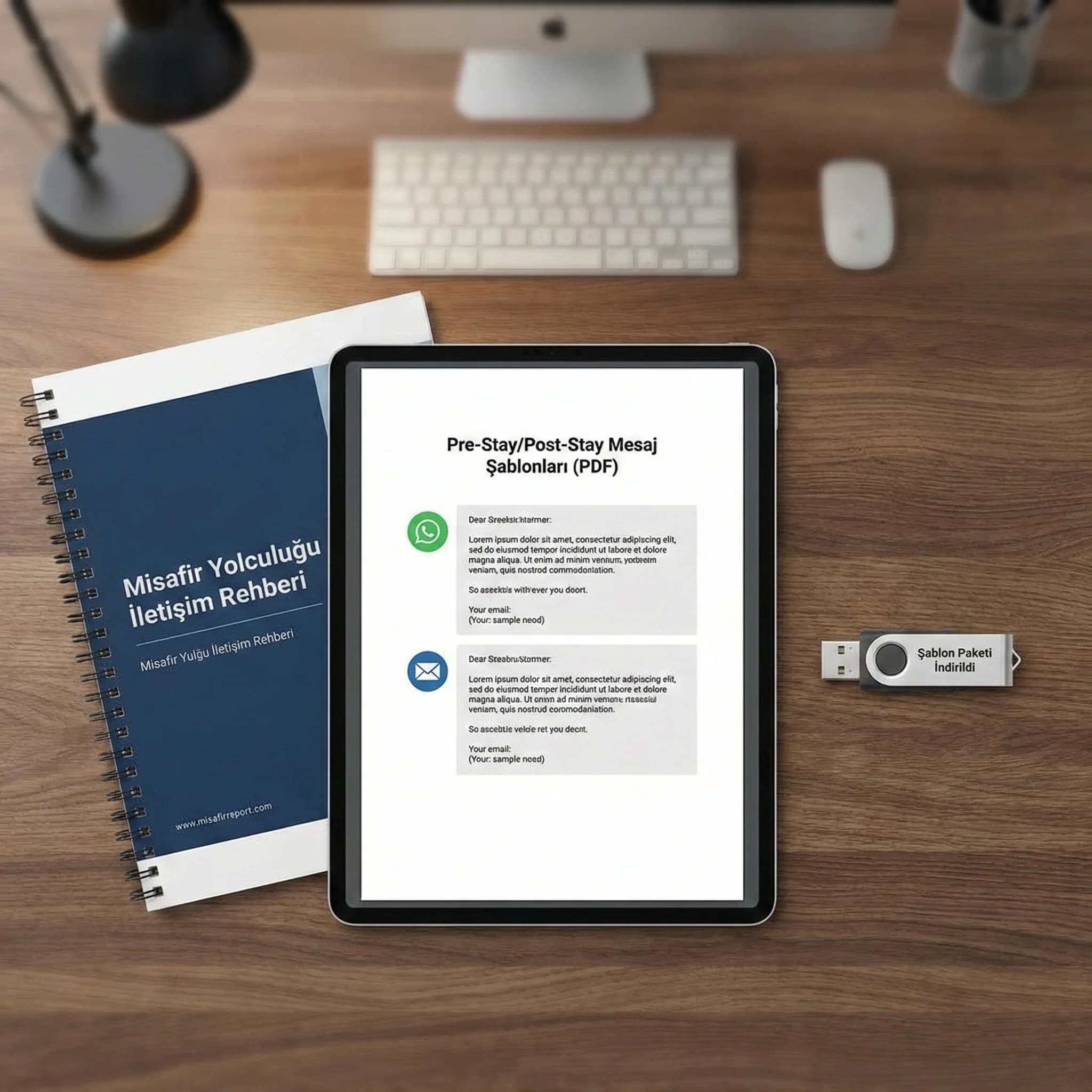 Mesaj şablonu paketi (asset)