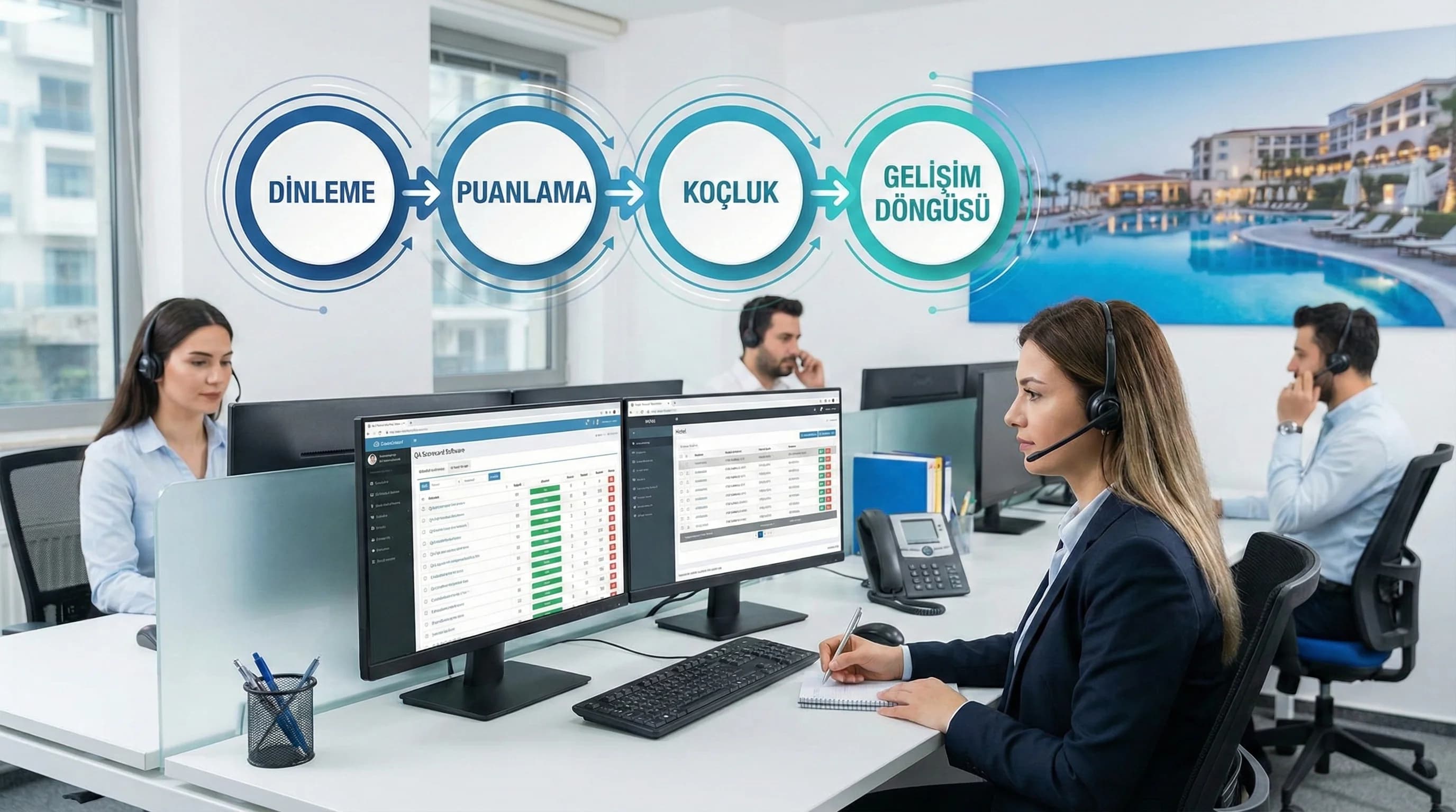 Otel Rezervasyon Çağrı Merkezinde Kalite Dinleme ve Skor Kartı Nasıl Kurulur?