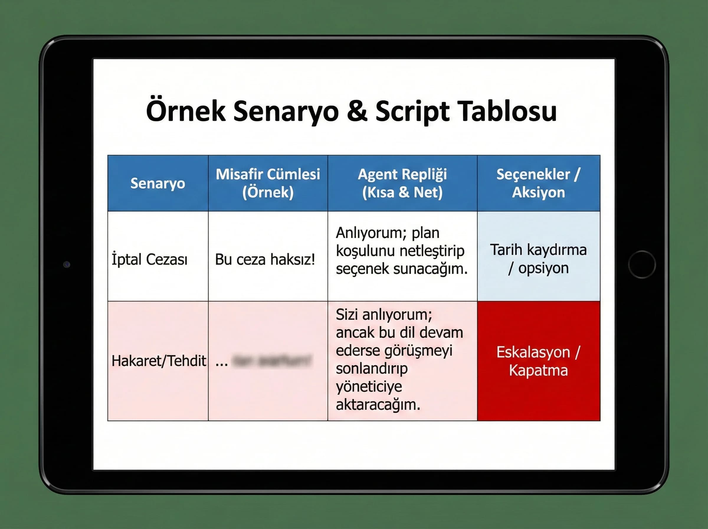 Senaryo tablosu görseli