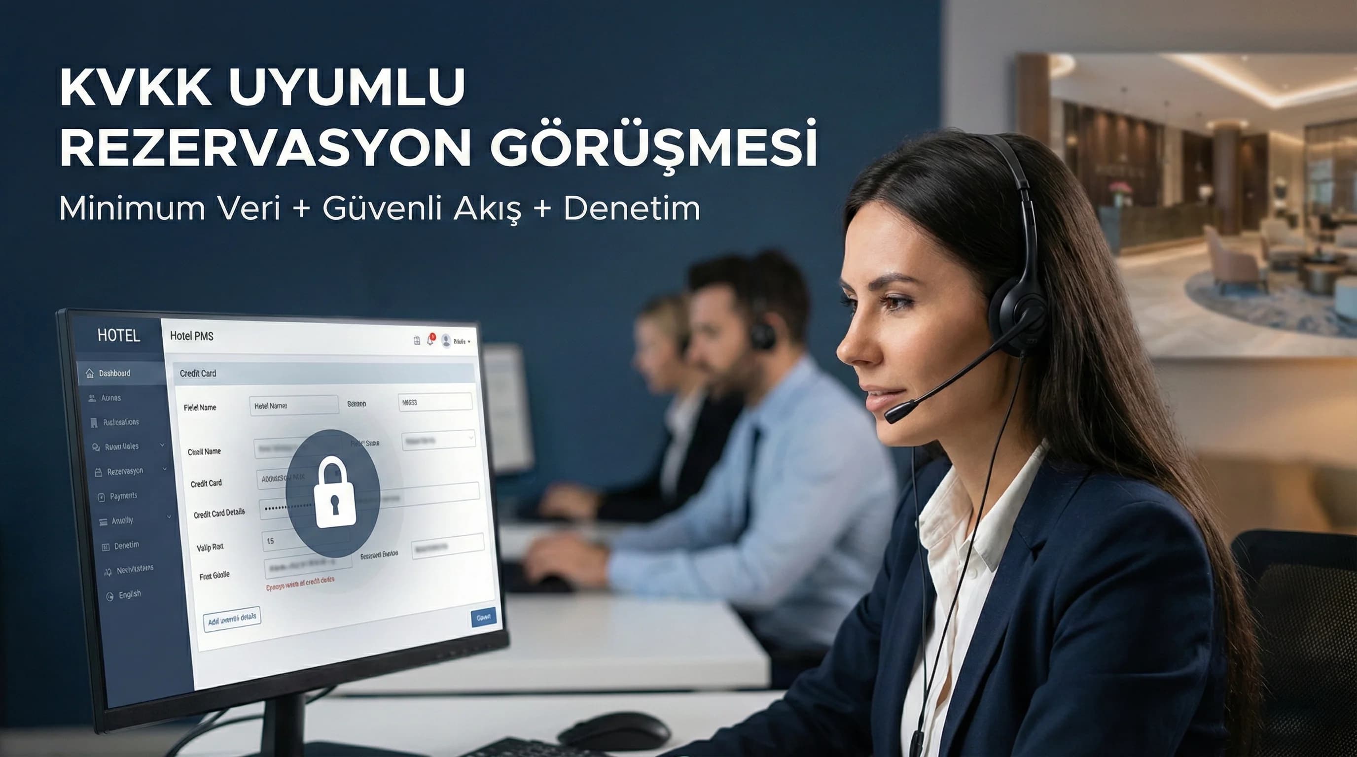 KVKK Uyumlu Rezervasyon Görüşmeleri: Otel Çağrı Merkezinde Veri Güvenliği Nasıl Sağlanır?