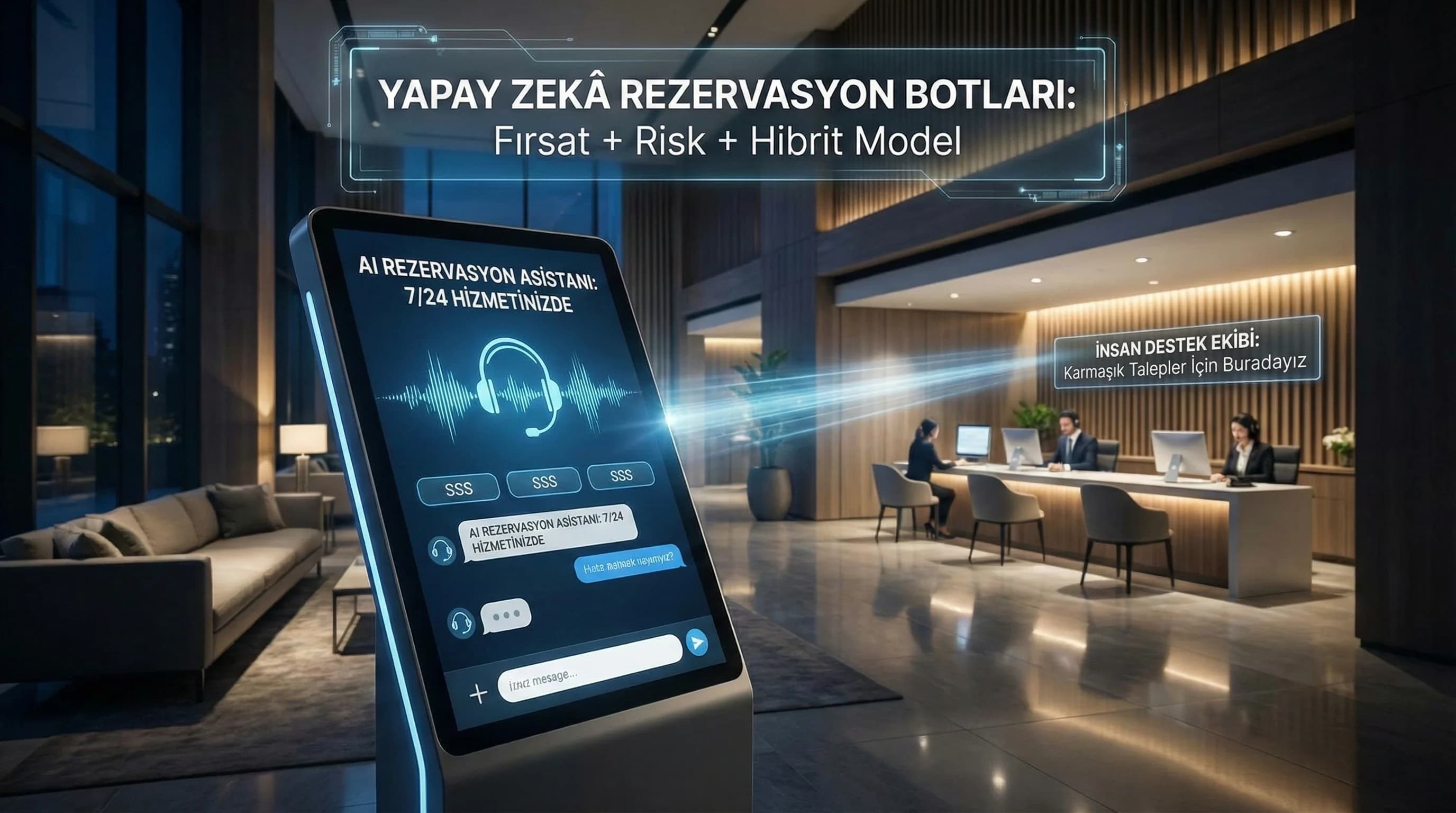 Yapay Zekâ Rezervasyon Botları Otel Çağrı Merkezlerini Nasıl Değiştiriyor?