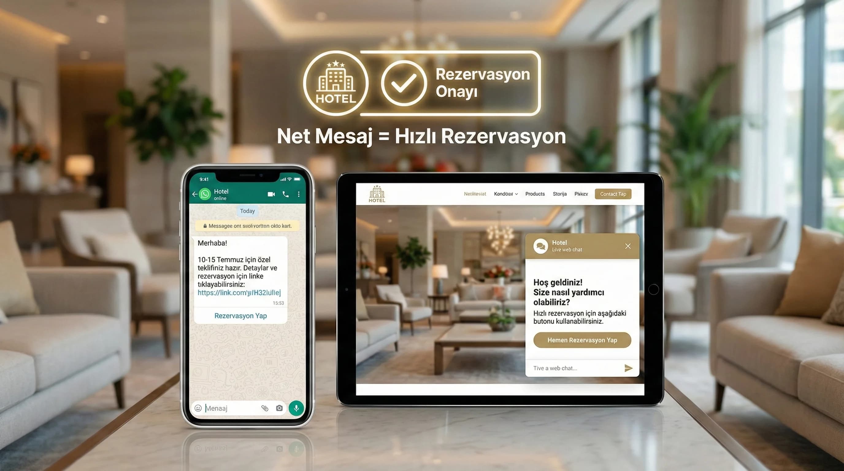 WhatsApp ve Web Chat İçin Microcopy Rehberi: Rezervasyon Mesajlarını Nasıl Yazmalısınız?