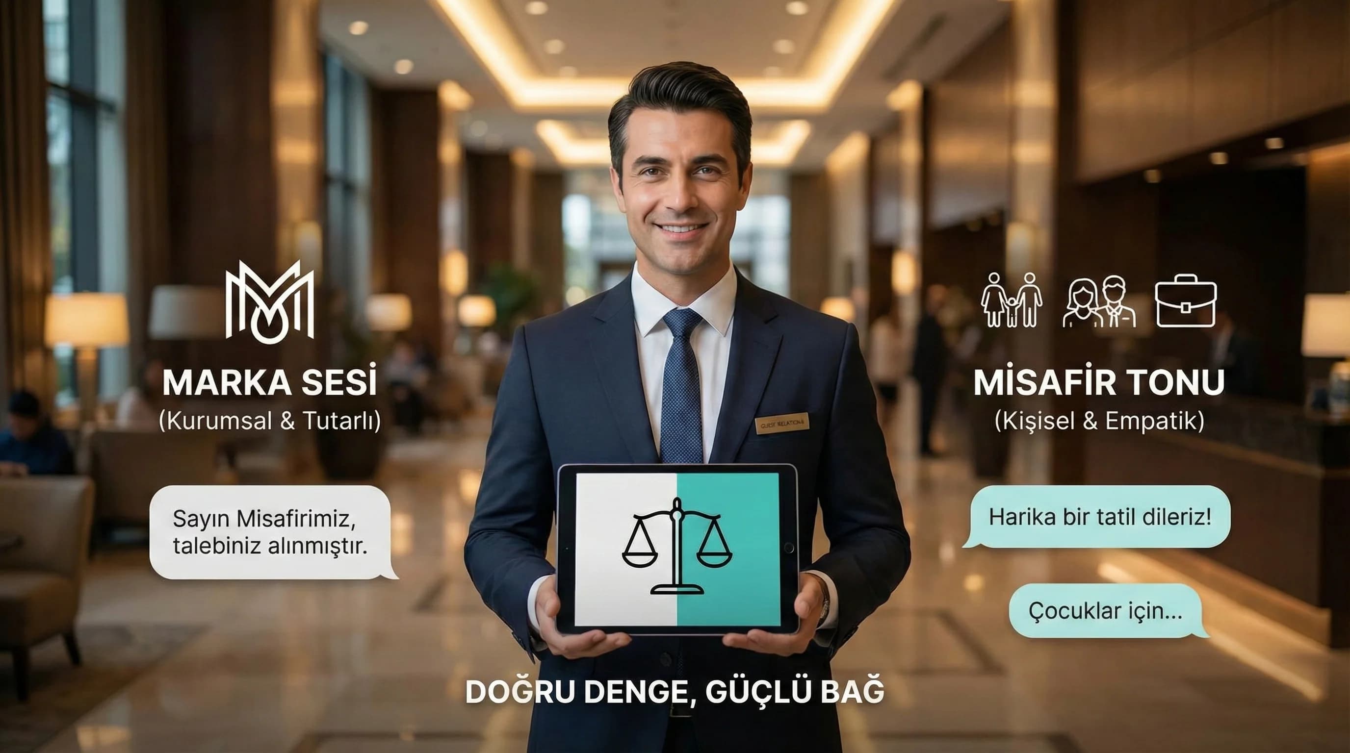 Misafir Tonu ve Marka Sesi: Mesaj Yönetiminde Doğru Dengeyi Nasıl Kurarsınız?