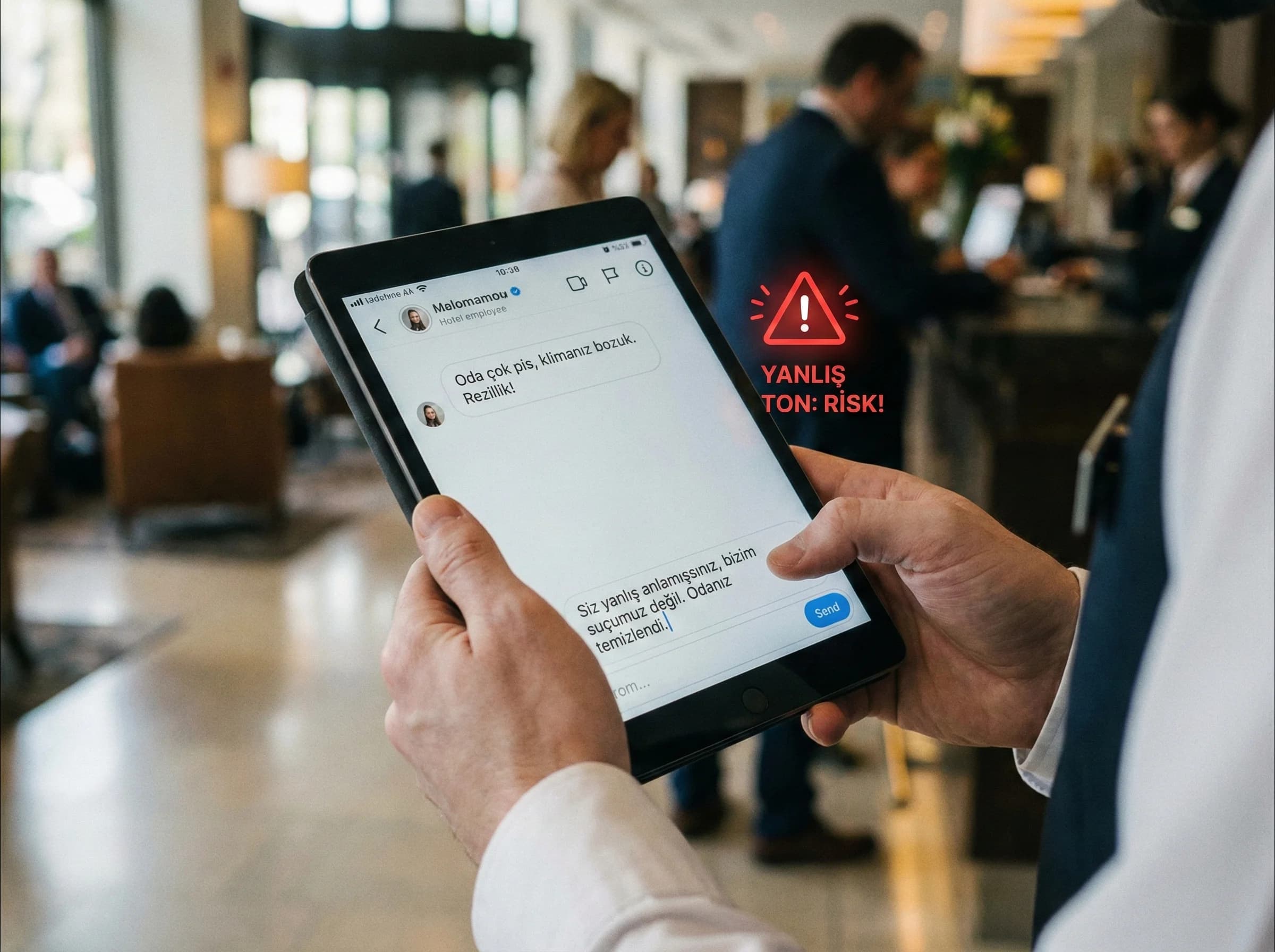 Şikâyet ve yorum yönetiminde yapılan hataları ayıran bölüm görseli