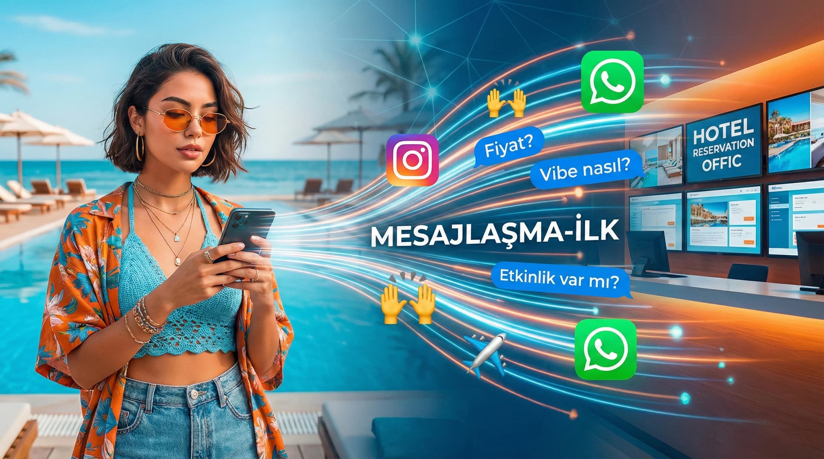 Gen Z ve Messaging-First Tatilciler: Oteller DM ve WhatsApp Stratejilerini Nasıl Güncellemeli?