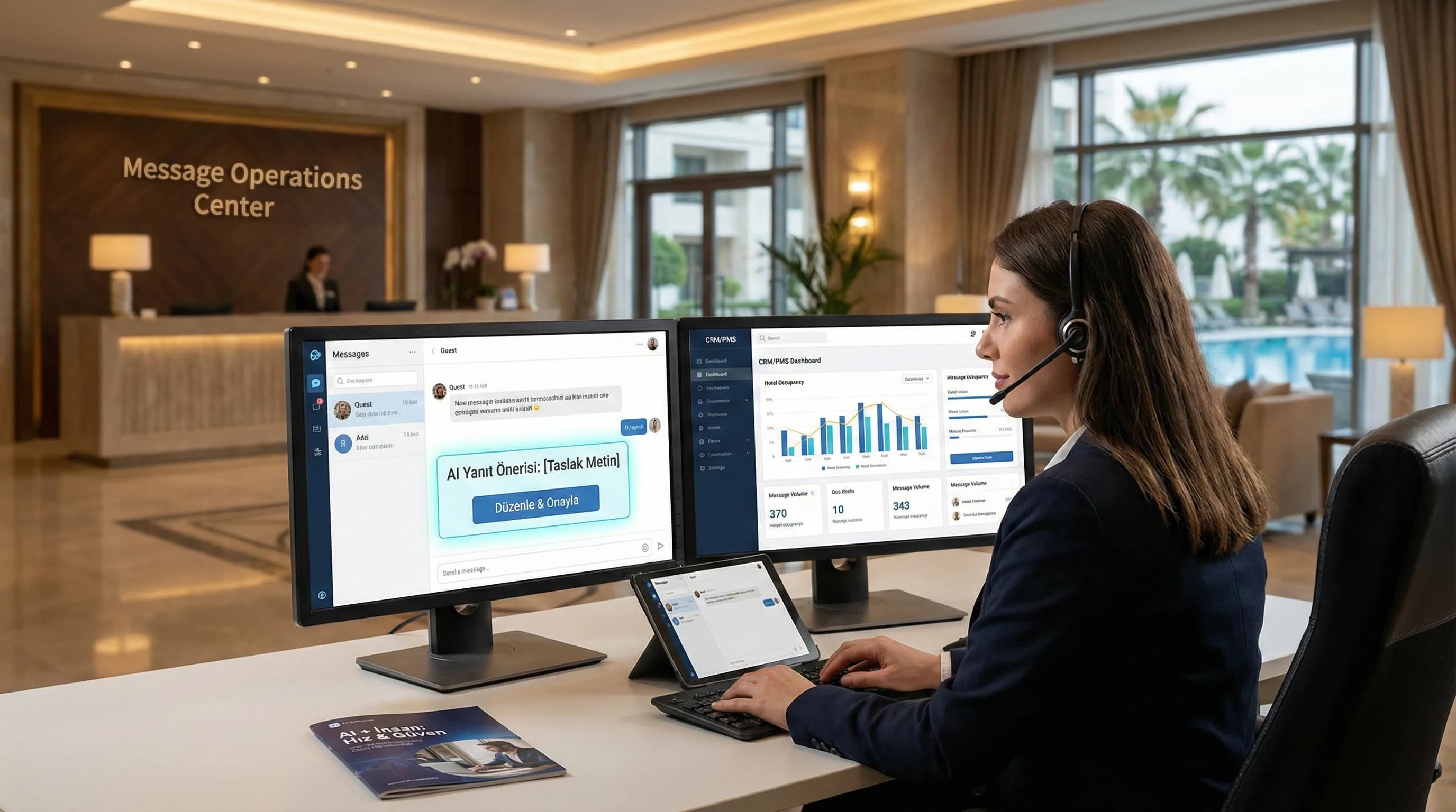 Yapay Zekâ Destekli Mesaj Yanıt Önerileri: Otel Ekipleri Bu Araçları Nasıl Kullanmalı?