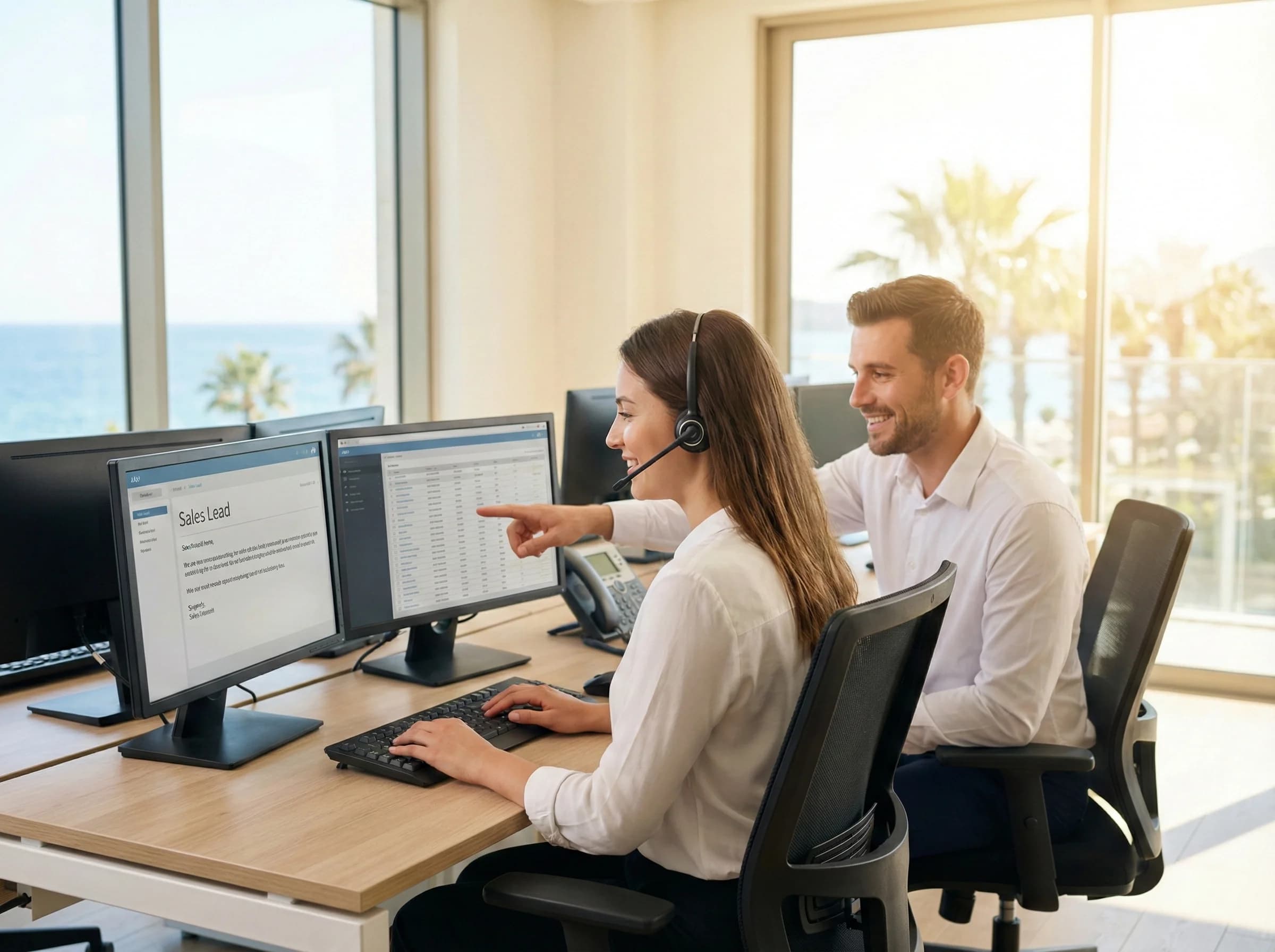 Call center ve rezervasyon ekibi entegrasyonunu anlatan otel bölüm görseli