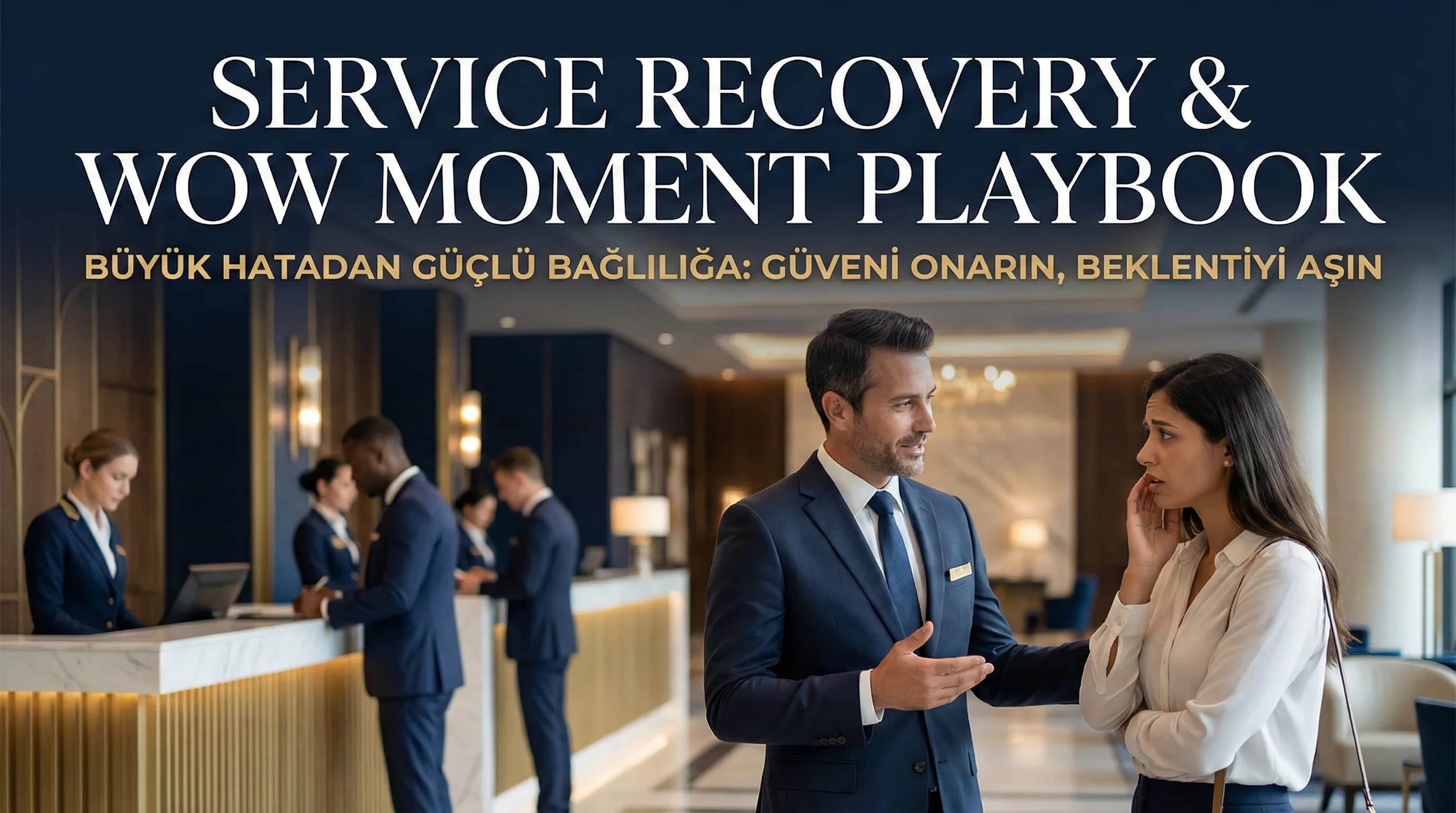 Service Recovery ve “Wow Moment” Tasarlama: Büyük Hatanın Ardından Misafiri Nasıl Geri Kazanırsınız?