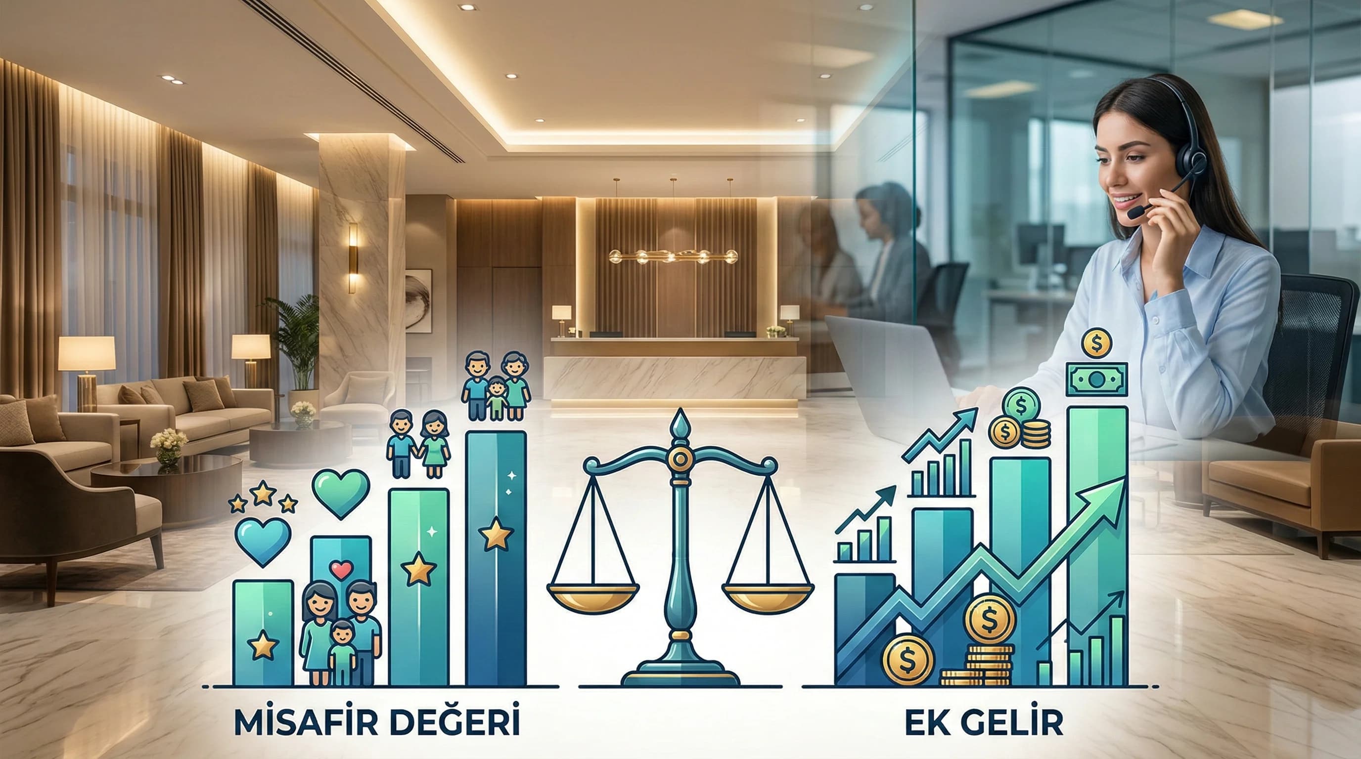 Otel Satış Sonrası Upsell ve Cross-sell Stratejileri: Şikâyetten Sadakate Ek Gelir