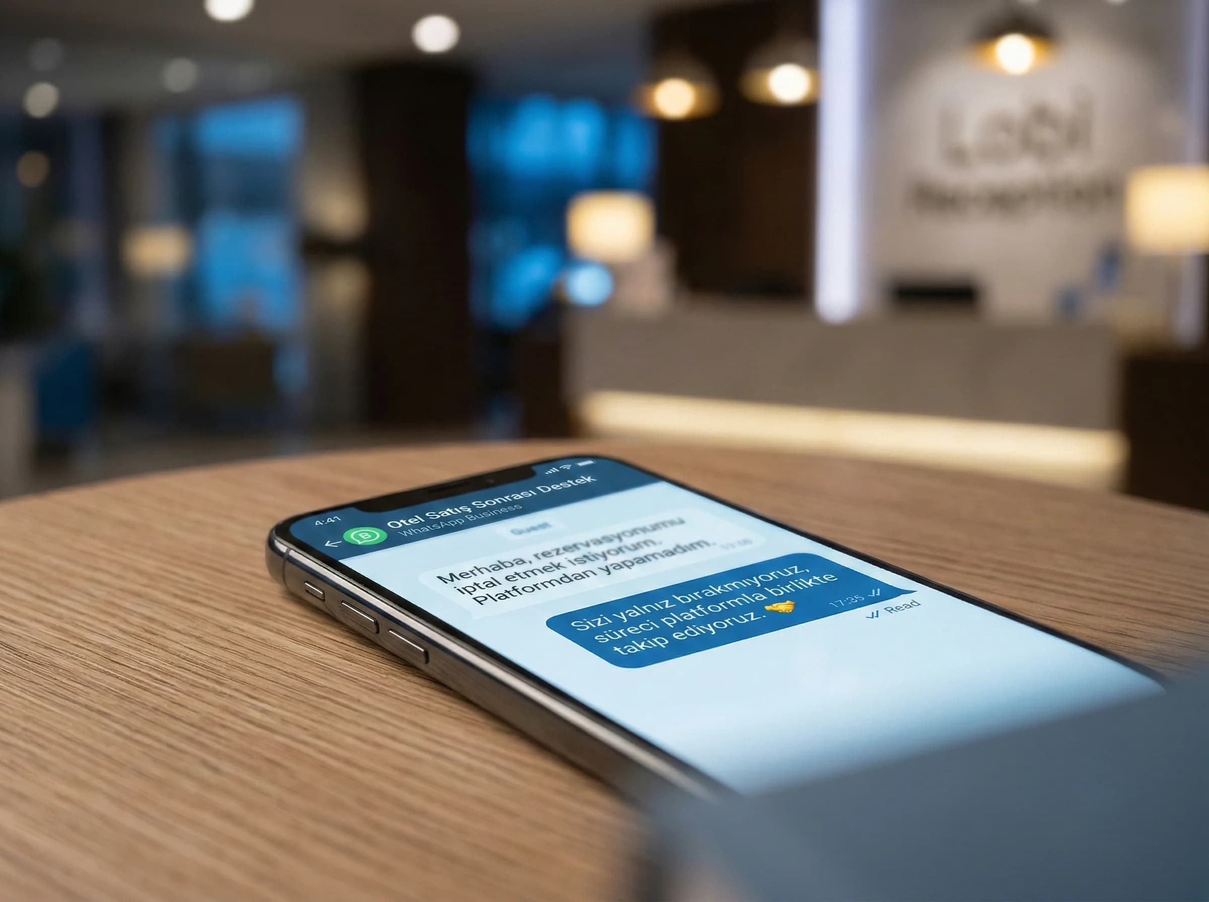 OTA süreçleri bölümü amacı misafiri sıkışmış hissettirmeden çözüm dili