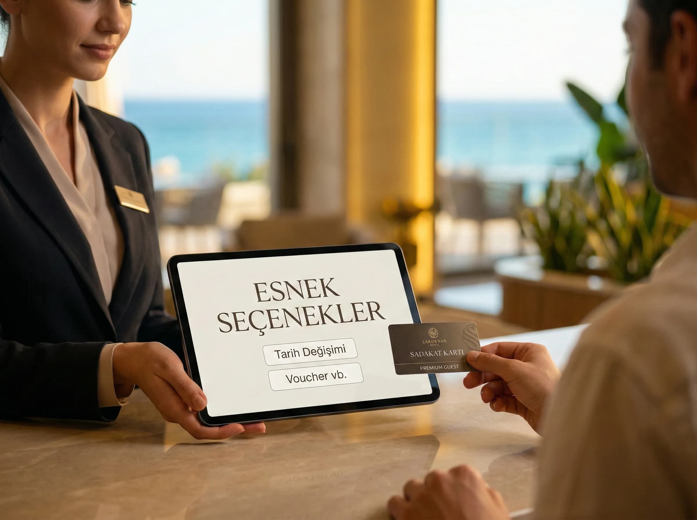 Direct esneklik bölümü amacı sadakat ve seçenek anlatımı otel bağlamı