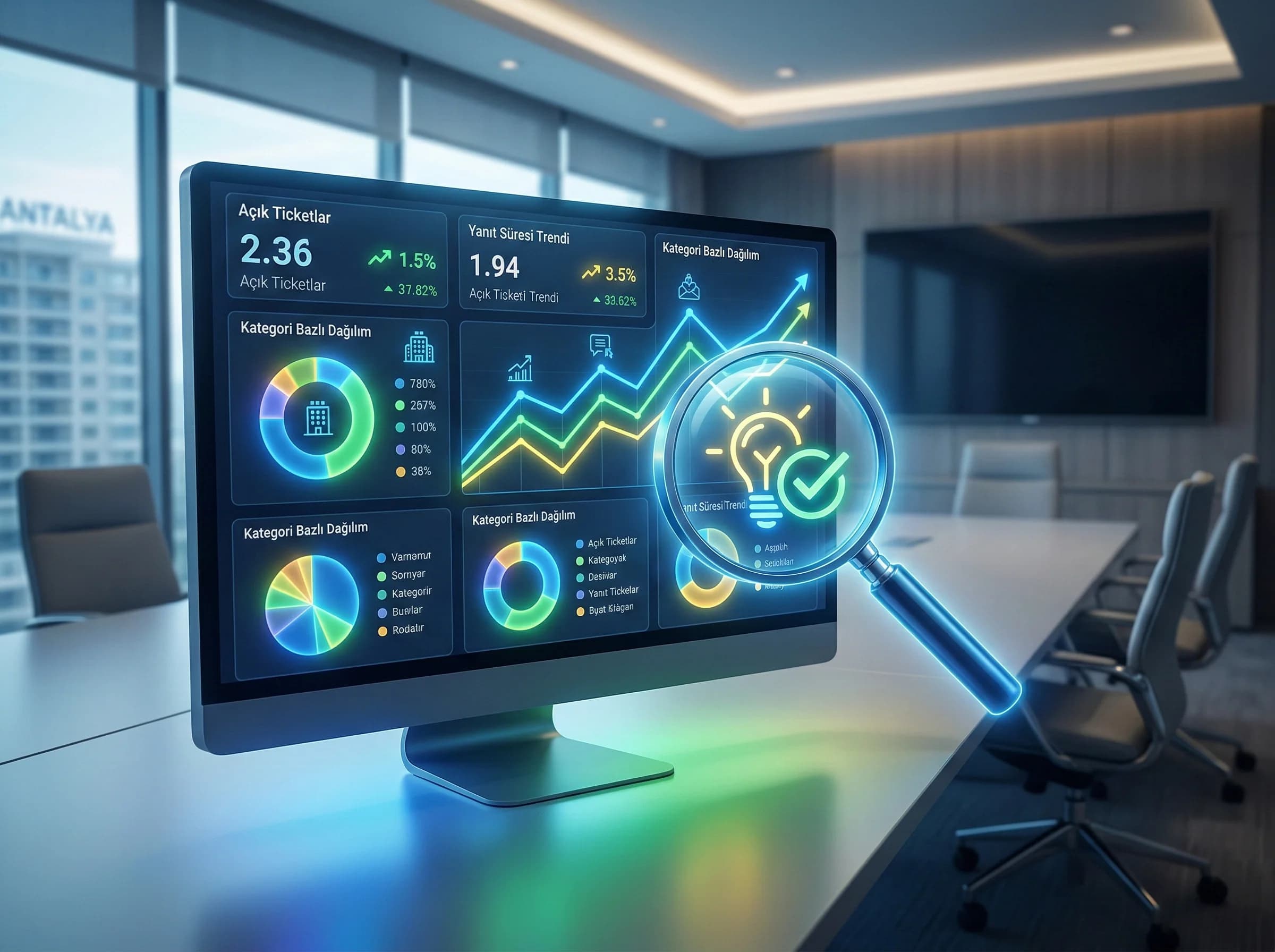 Raporlama ve iyileştirme amacı task verisini aksiyona çevirme otel bağlamı