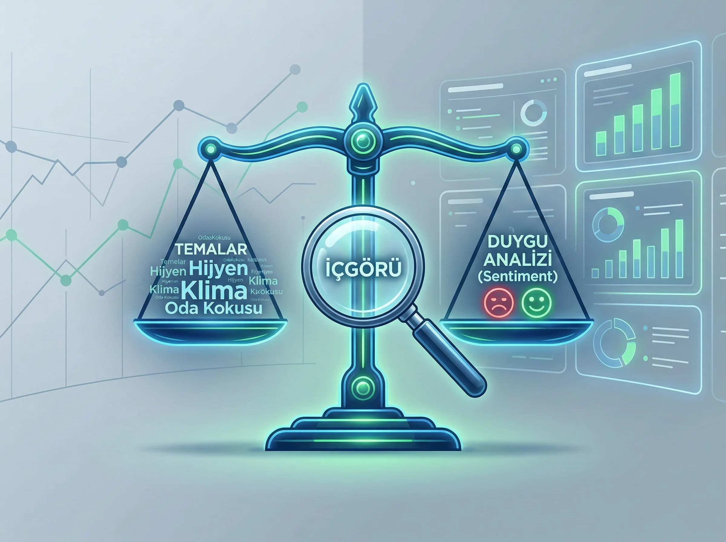 Tema ve duygu analizi amacı öncelik listesini netleştirme otel bağlamı
