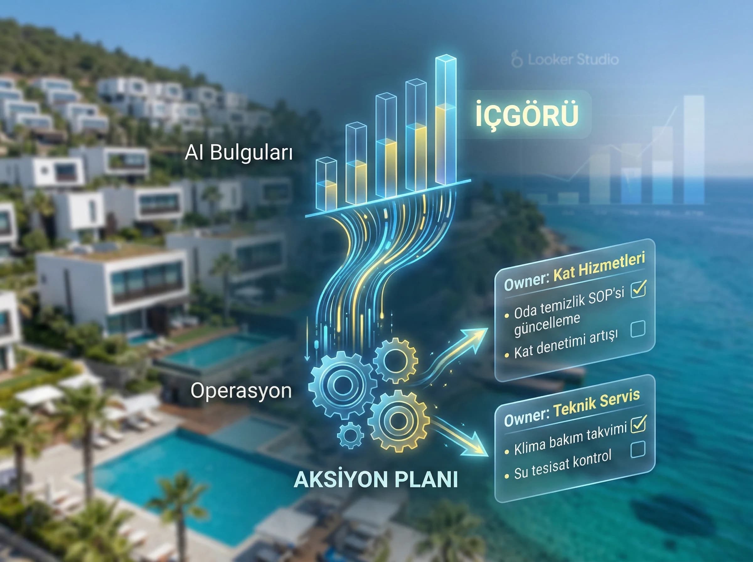 Aksiyon planı bölümü amacı AI içgörüsünü uygulanabilir işe çevirme