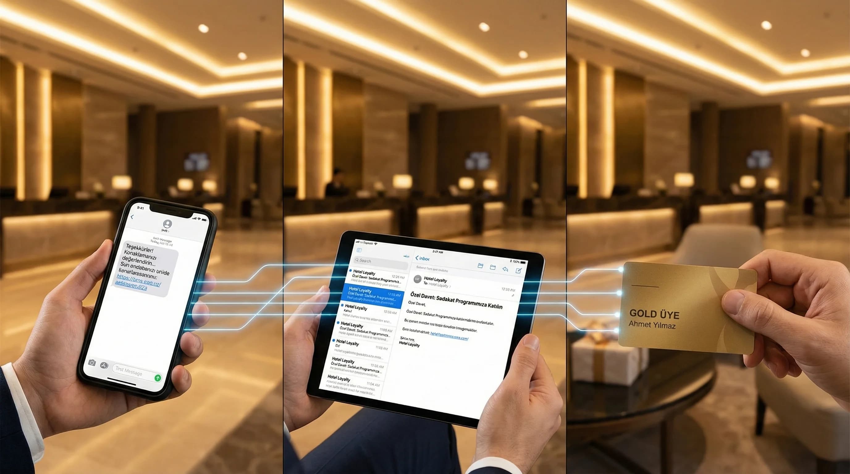 Check-out sonrası temas noktaları amacı sadakat daveti otel bağlamı