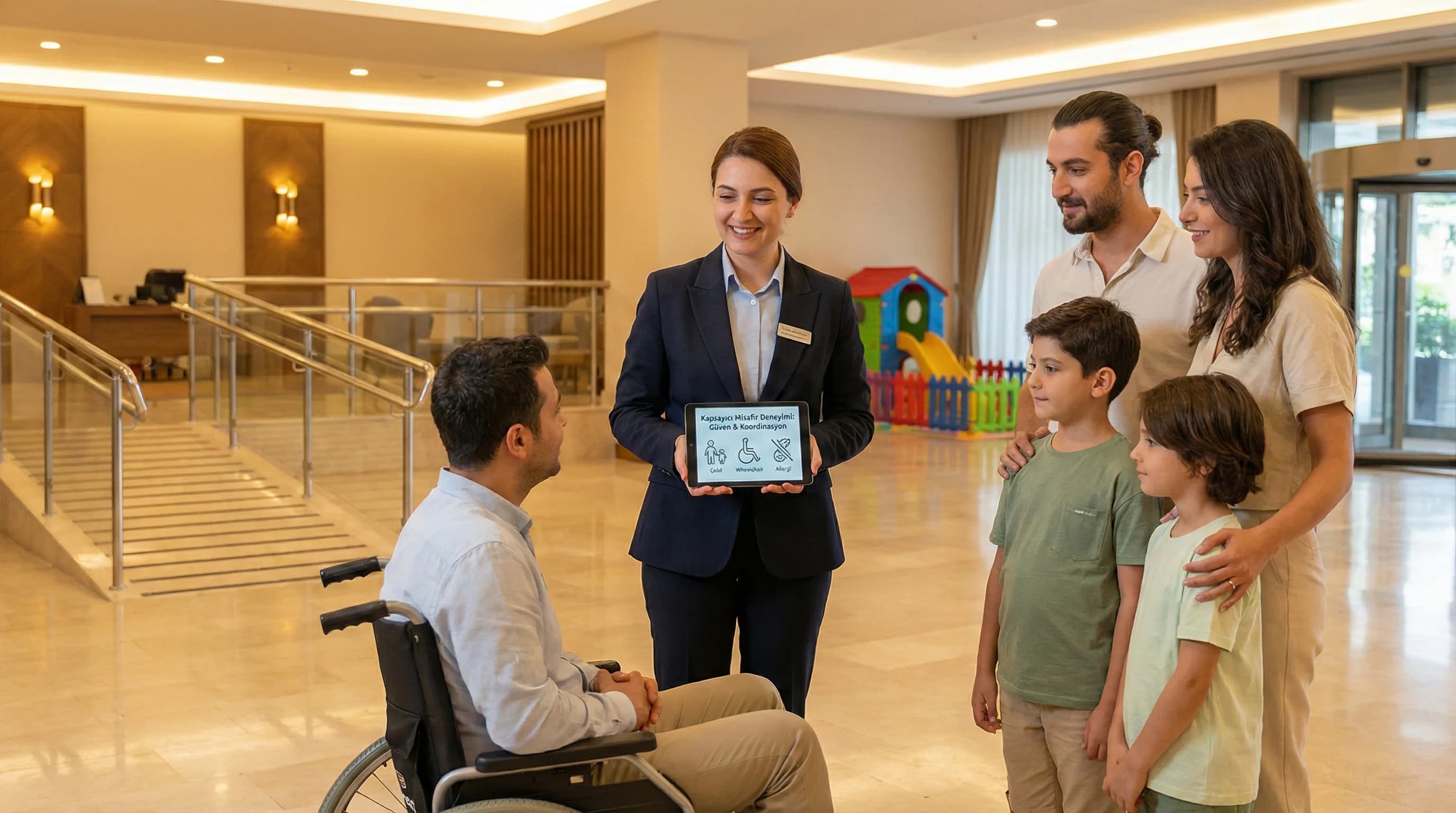 Özel İhtiyaç Sahibi Misafirler İçin Satış Sonrası Destek: Çocuklu Aile, Engelli ve Alerjisi Olan Misafirler