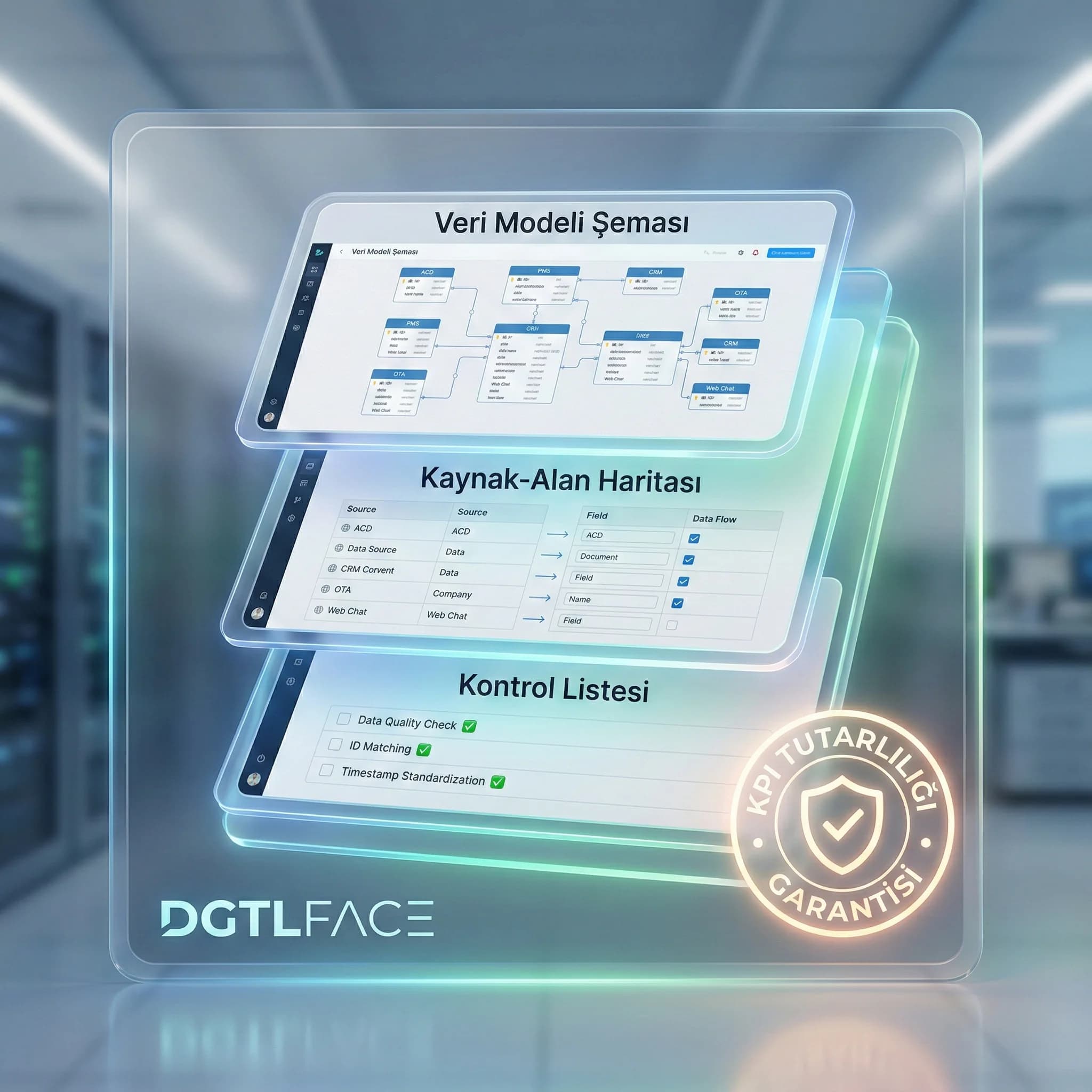 Veri modeli şeması ve alan haritası çıktıları, KPI tutarlılığı deliverables