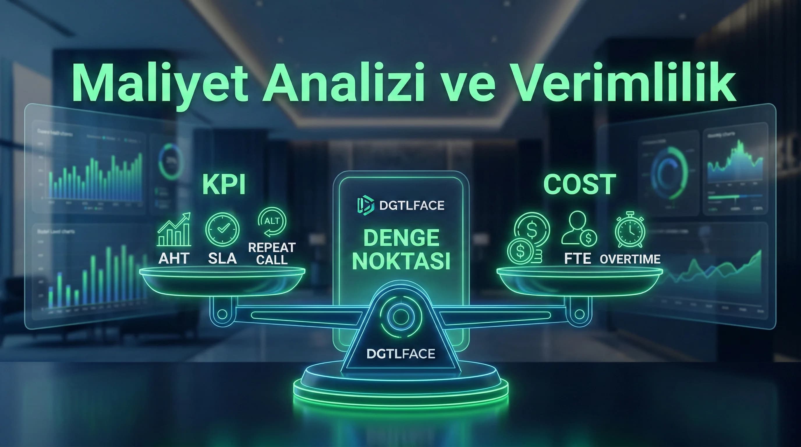 Maliyet Analizi ve Verimlilik: Çağrı Merkezi KPI’larını Süre ve Maliyet ile Nasıl Bağlarsınız?