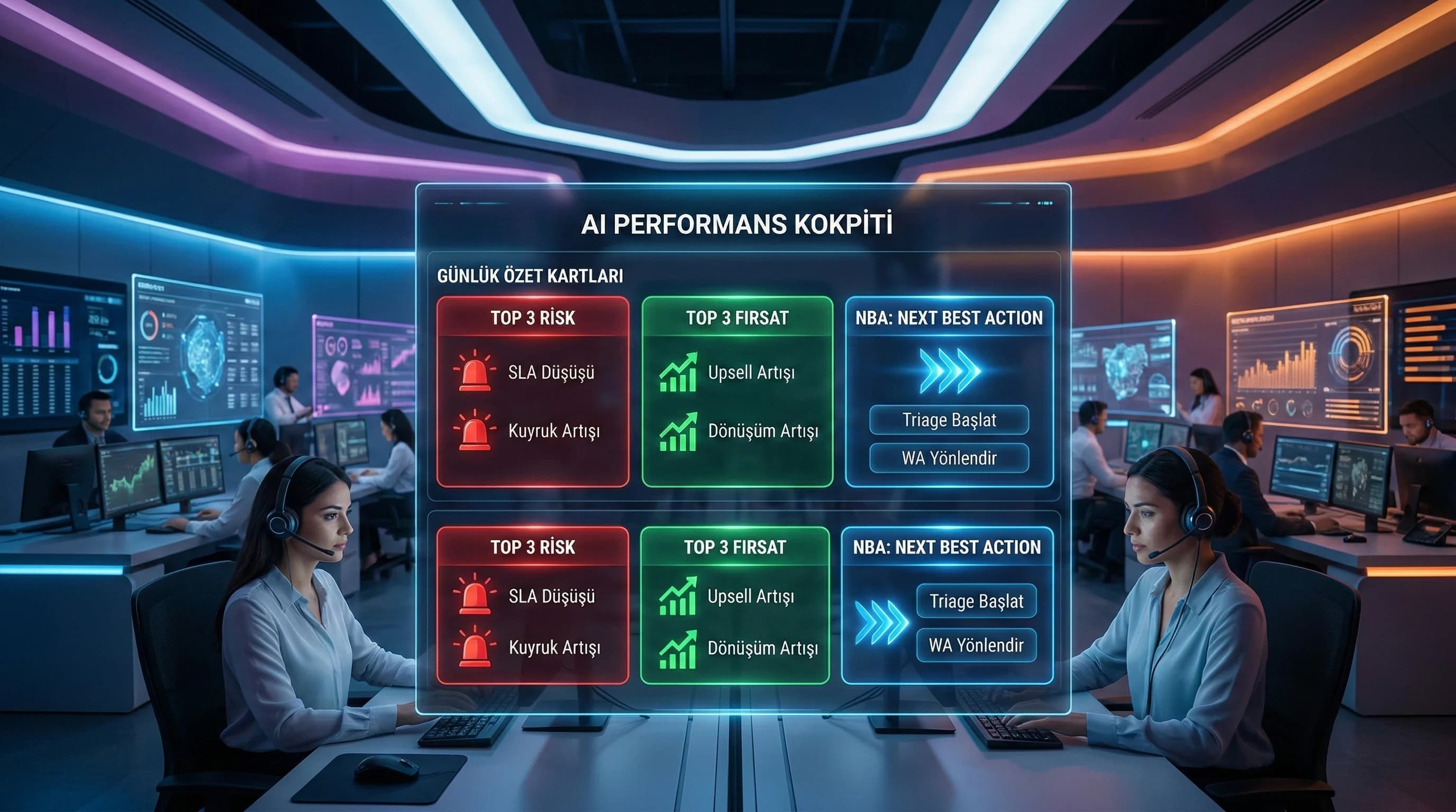 Yapay Zekâ Destekli Performans Kokpitleri: Otel Çağrı Merkezi İçin “CX Copilot” Dönemi