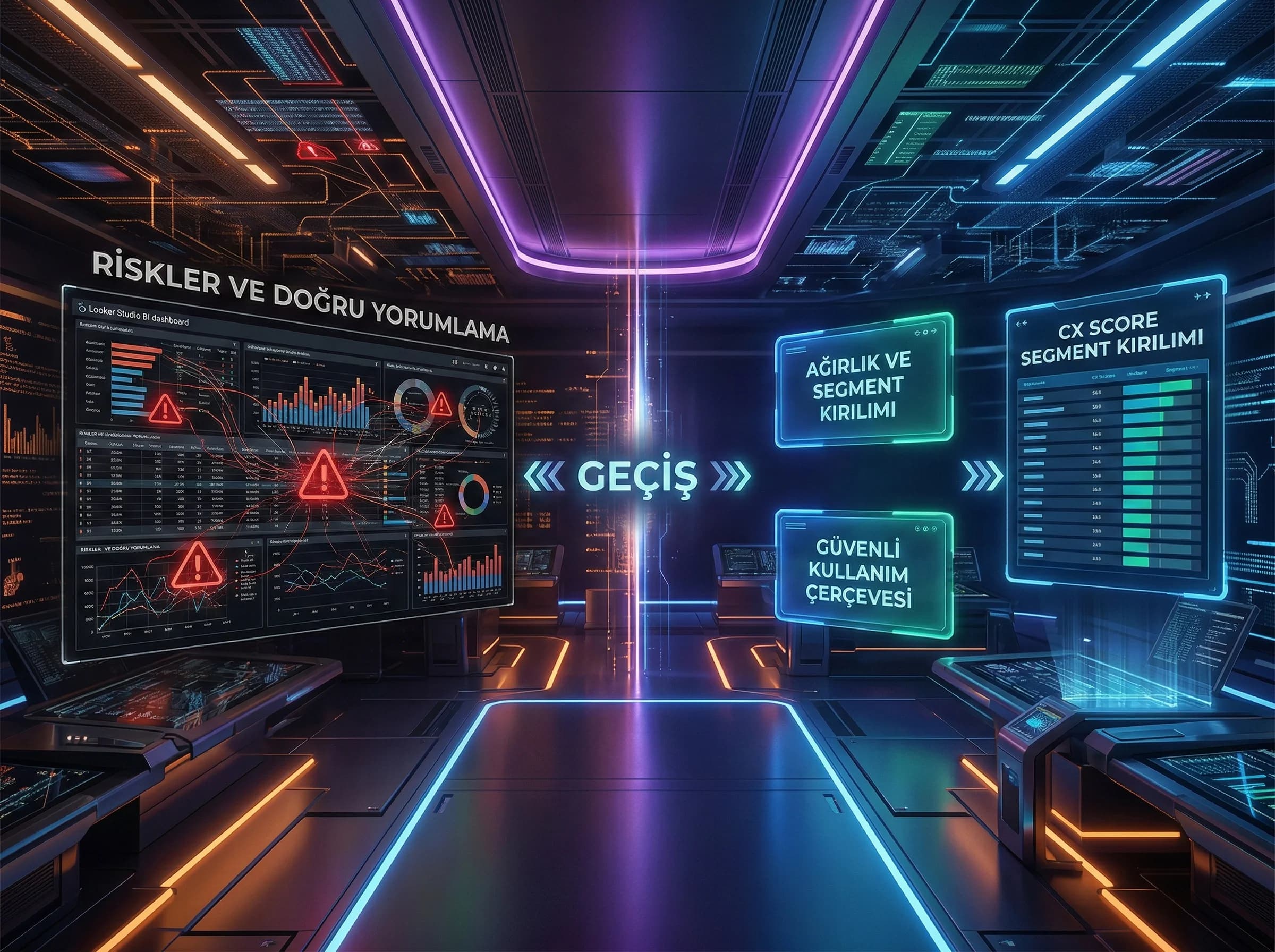 Riskler ve doğru yorumlama, ağırlık ve segment kırılımı geçiş görseli