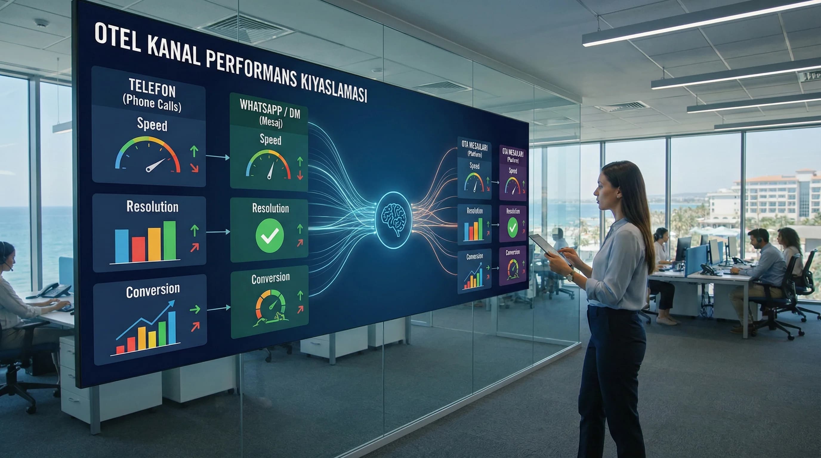 Kanal Bazlı Performans Analizi: Telefon, WhatsApp, DM ve OTA Mesajları Nasıl Kıyaslanır?