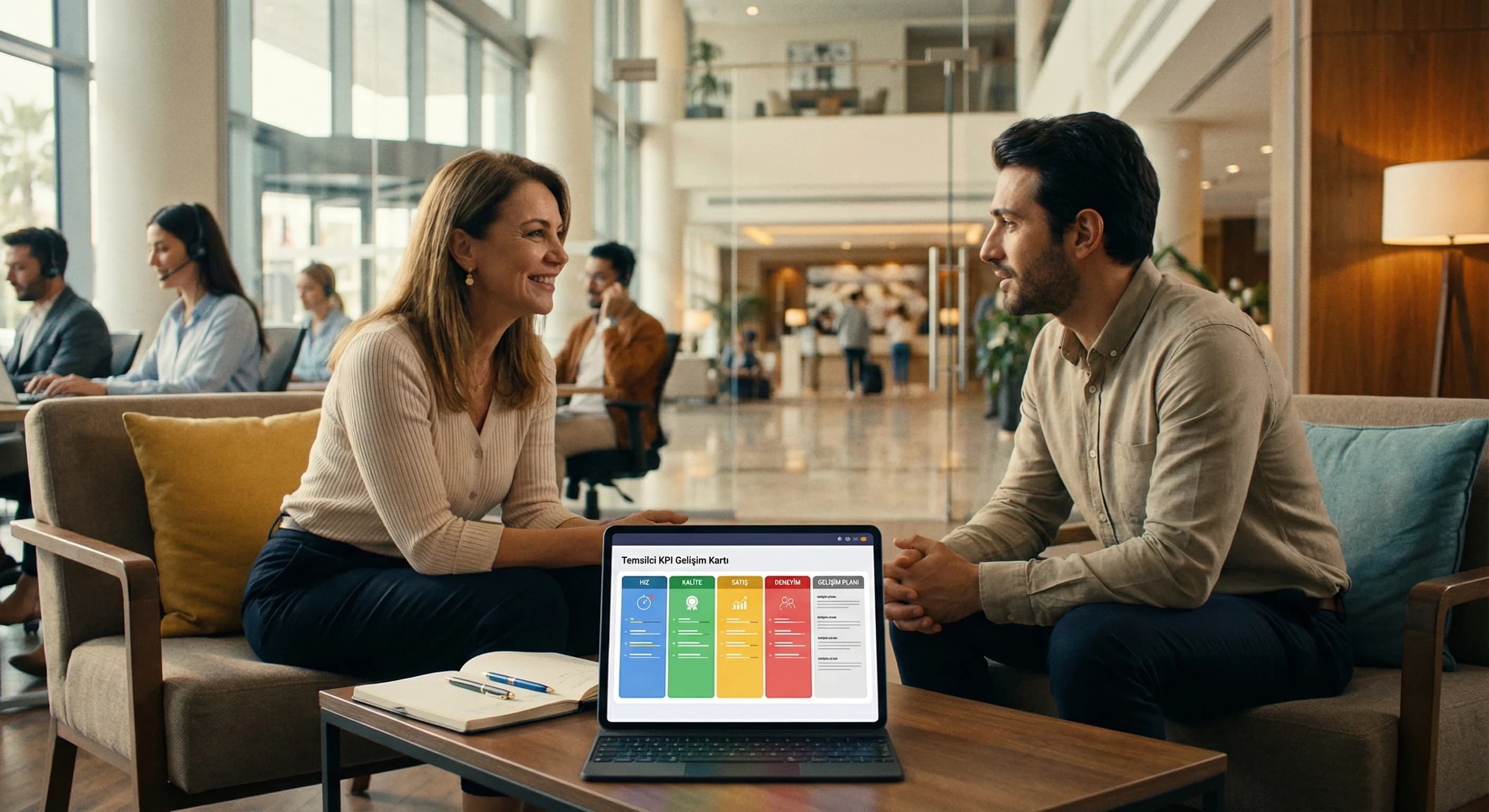 Temsilci Bazlı Performans ve Koçluk: Otel Çağrı Merkezinde KPI’ları İnsan Odaklı Okumak